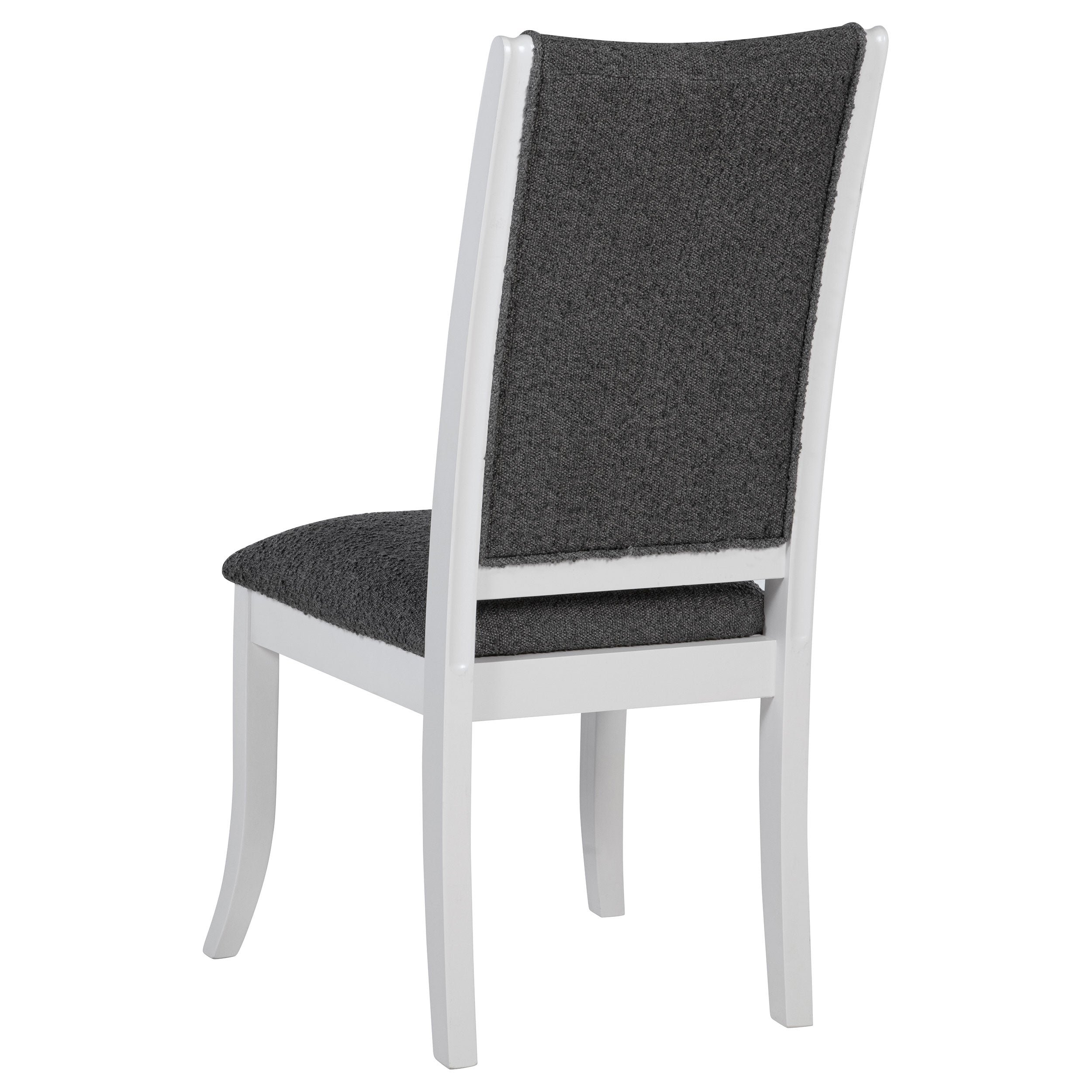 Judd Upholstered Dining Side Chair Pearl White (set Of 2)