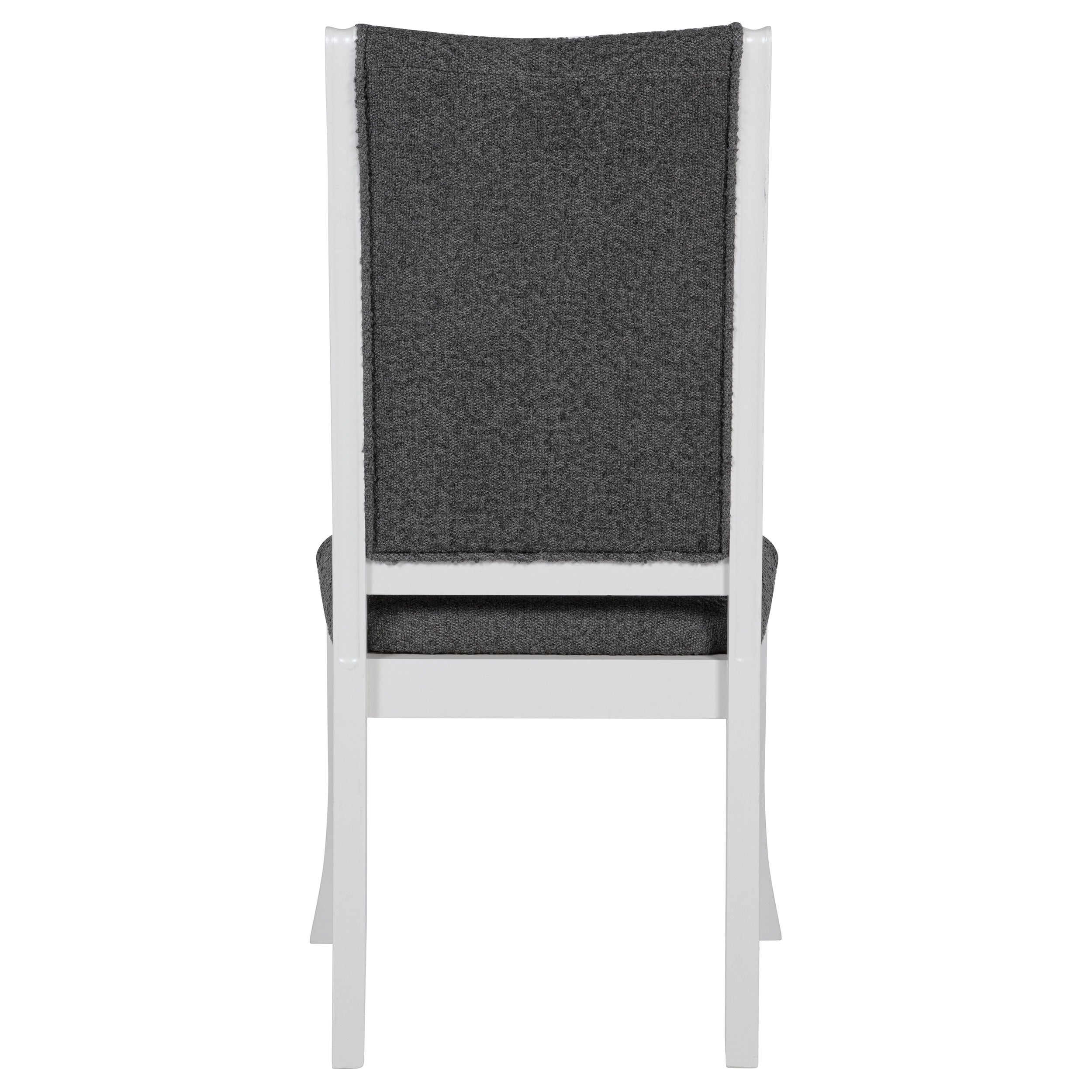 Judd Upholstered Dining Side Chair Pearl White (set Of 2)
