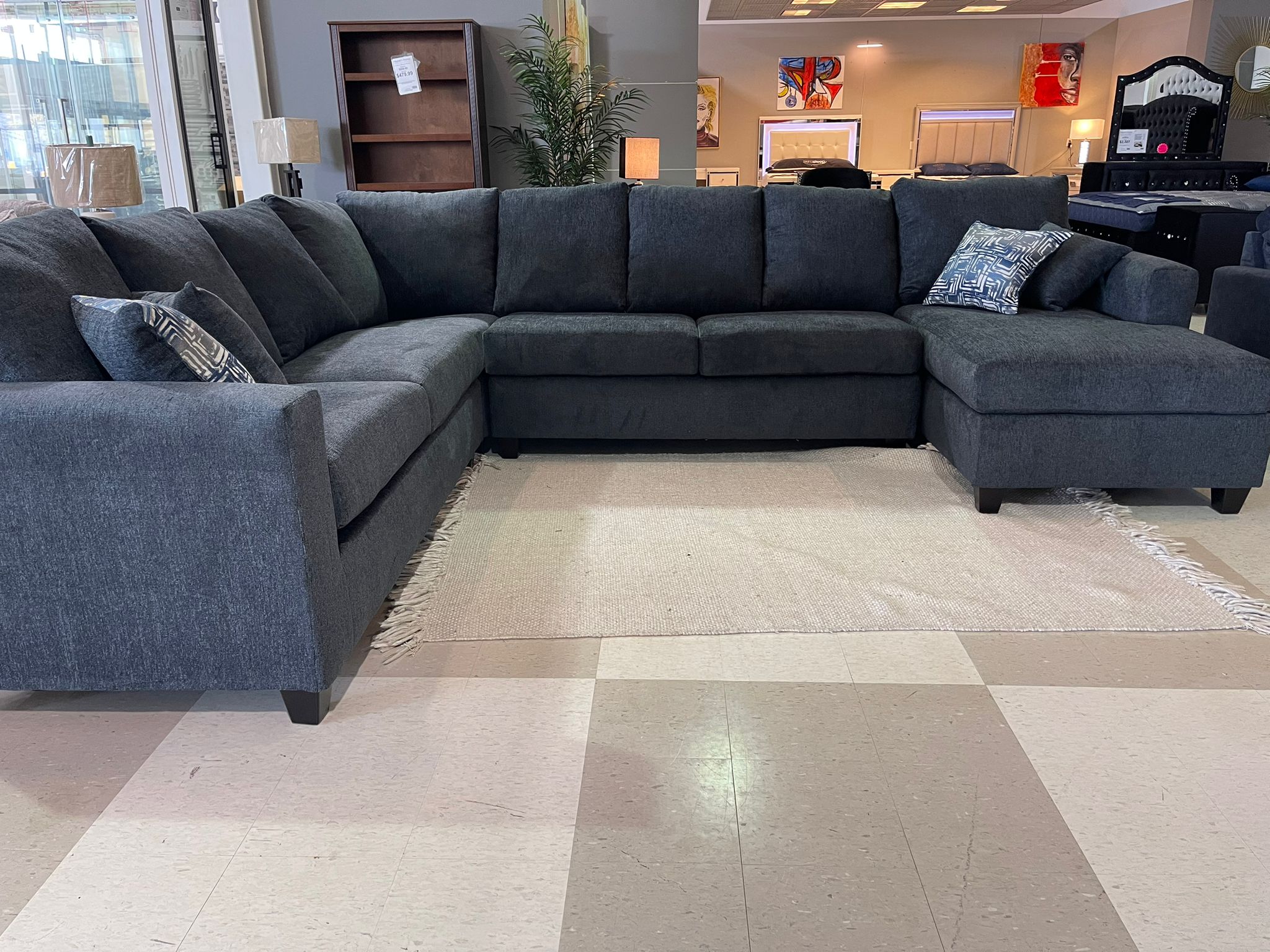 Pitt 4 Piece Sectional - MyWaynesHome #