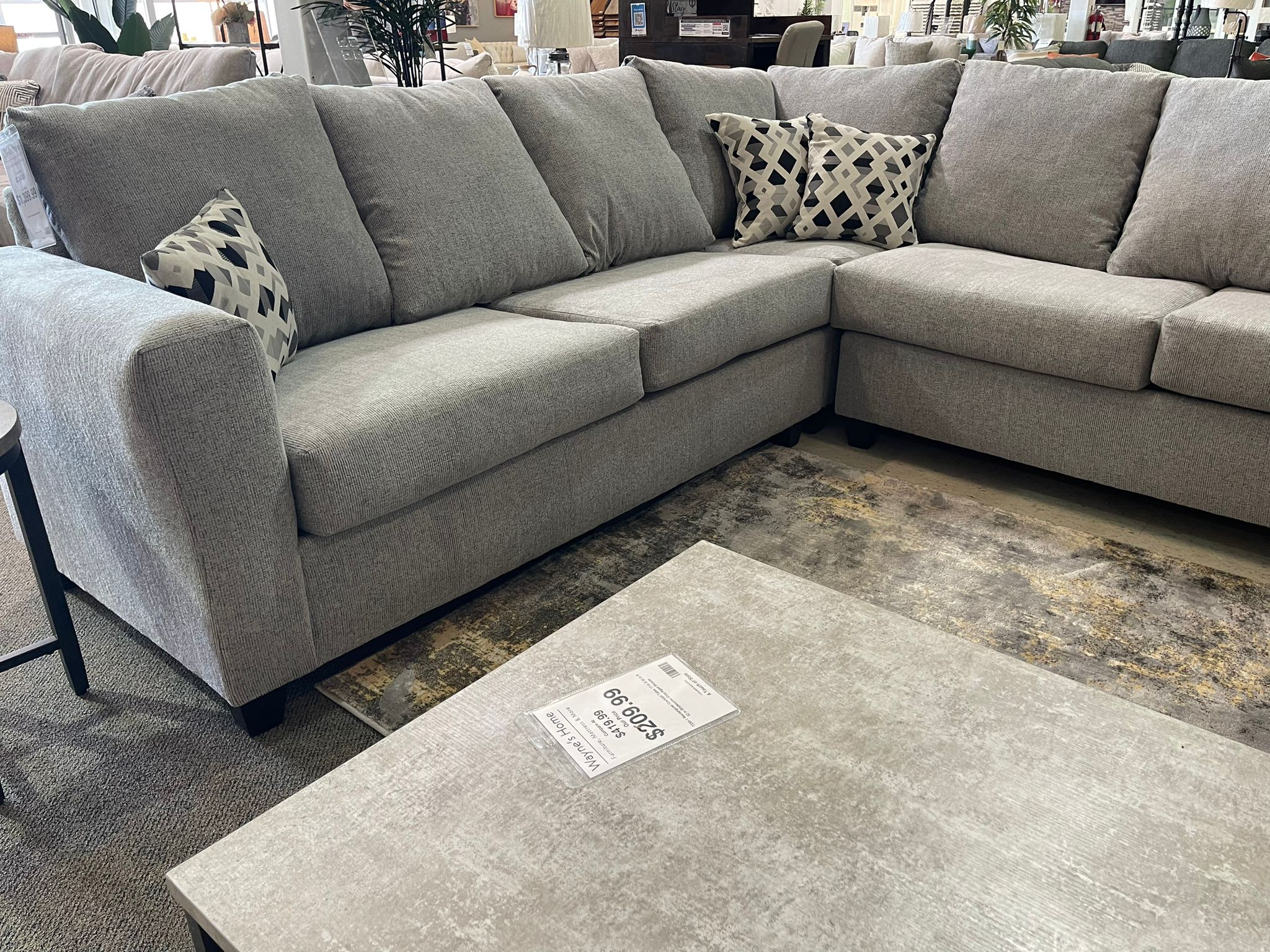 Pitt 4 Piece Sectional - MyWaynesHome #