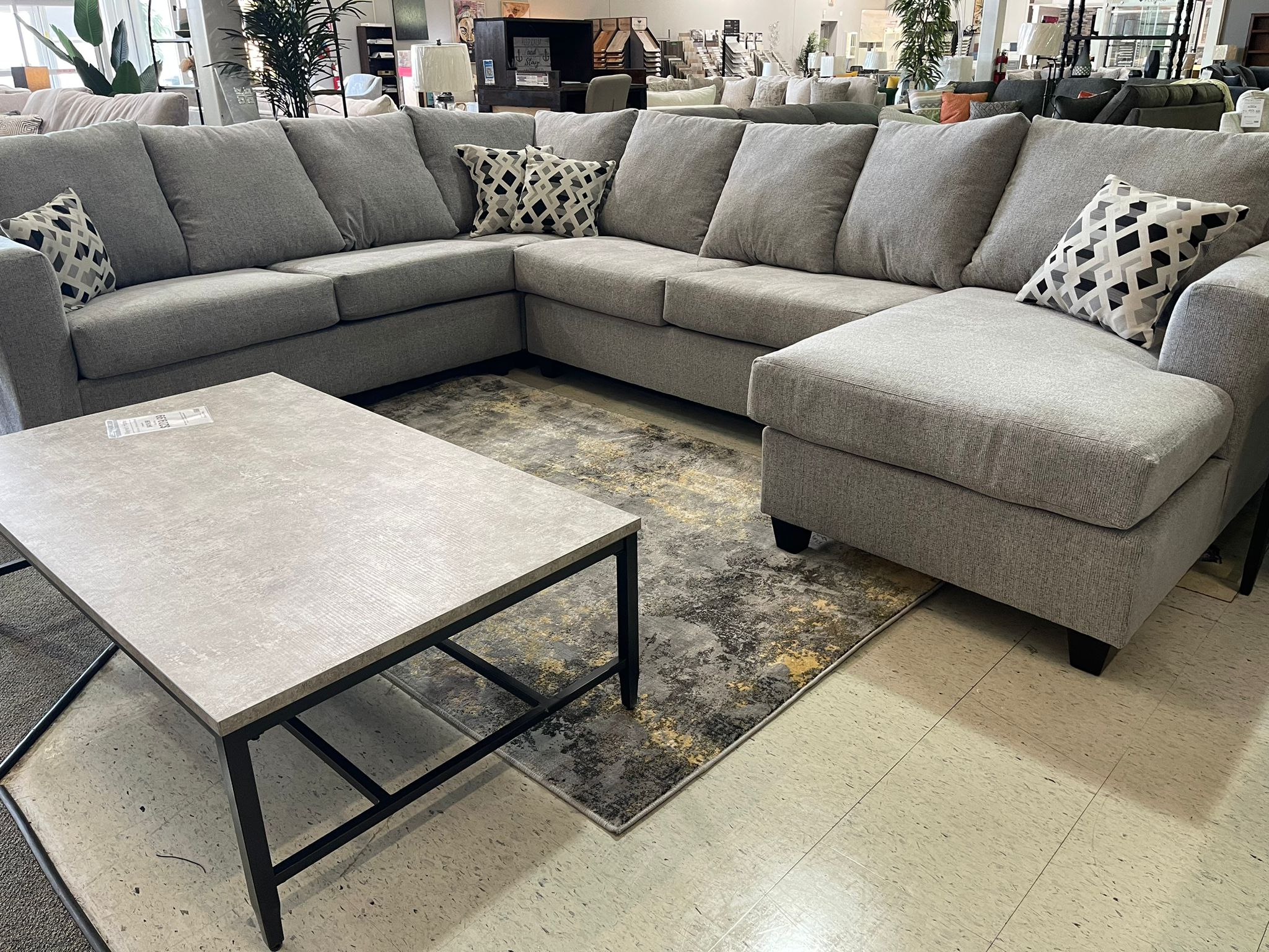 Pitt 4 Piece Sectional - MyWaynesHome #