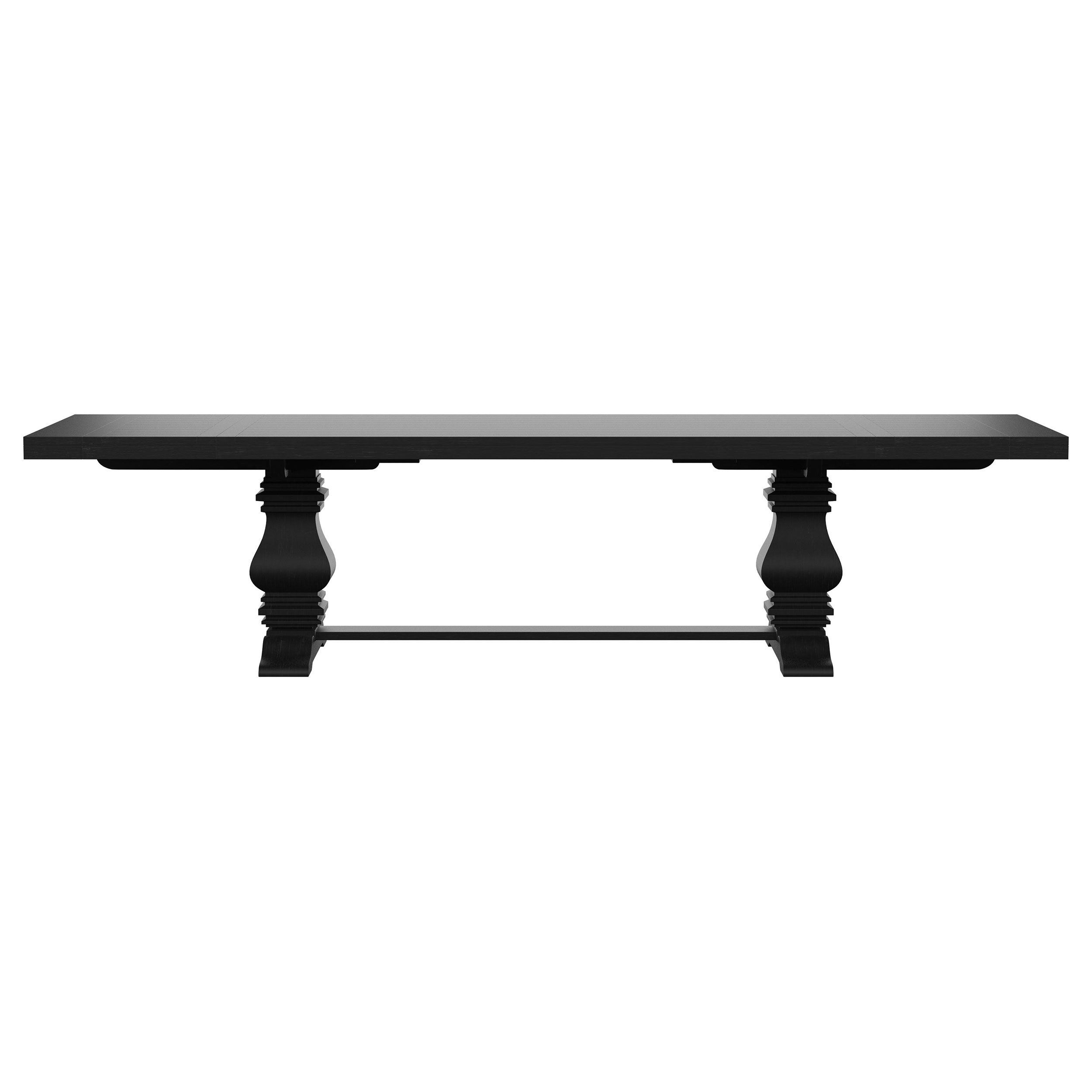 Florence 9-piece 126-inch Extension Dining Table Set Grey