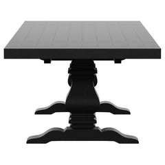 Florence 9-piece 126-inch Extension Dining Table Set Grey