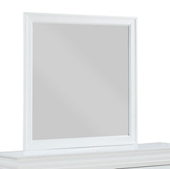 Louis Philip White Bedroom Mirror (Mirror Only) - MyWaynesHome #