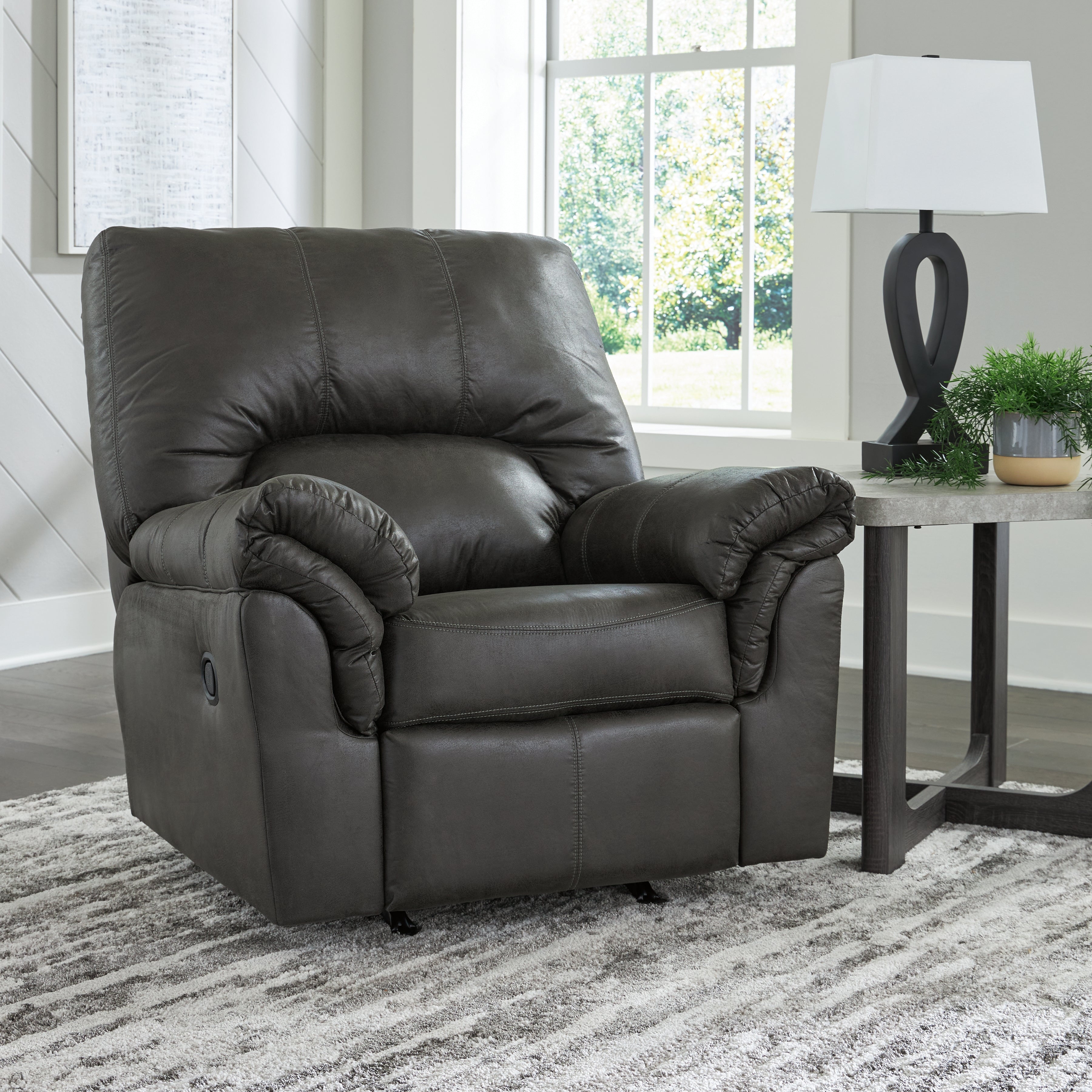 Bladen Recliner and Ottoman