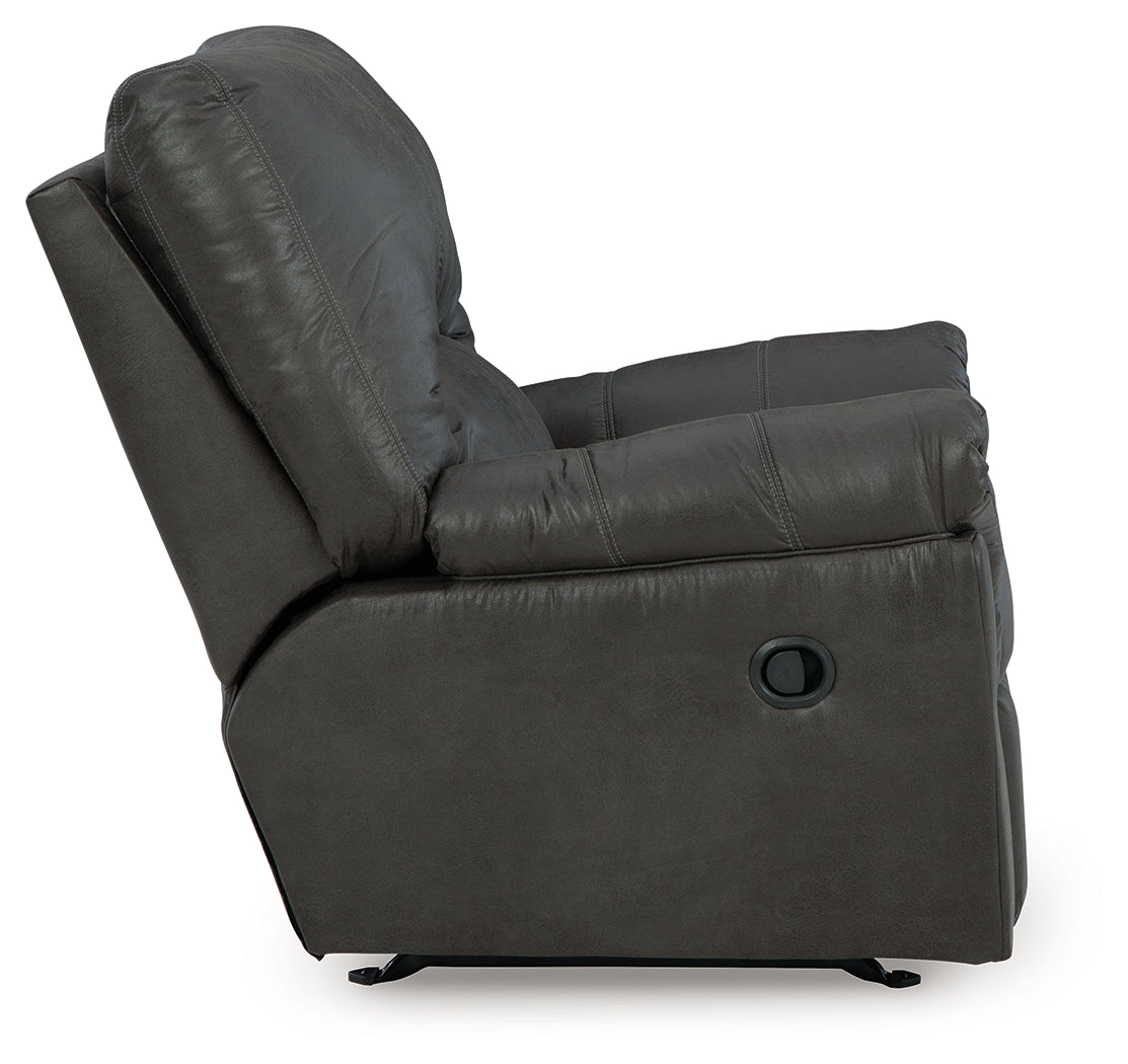 Bladen Recliner and Ottoman