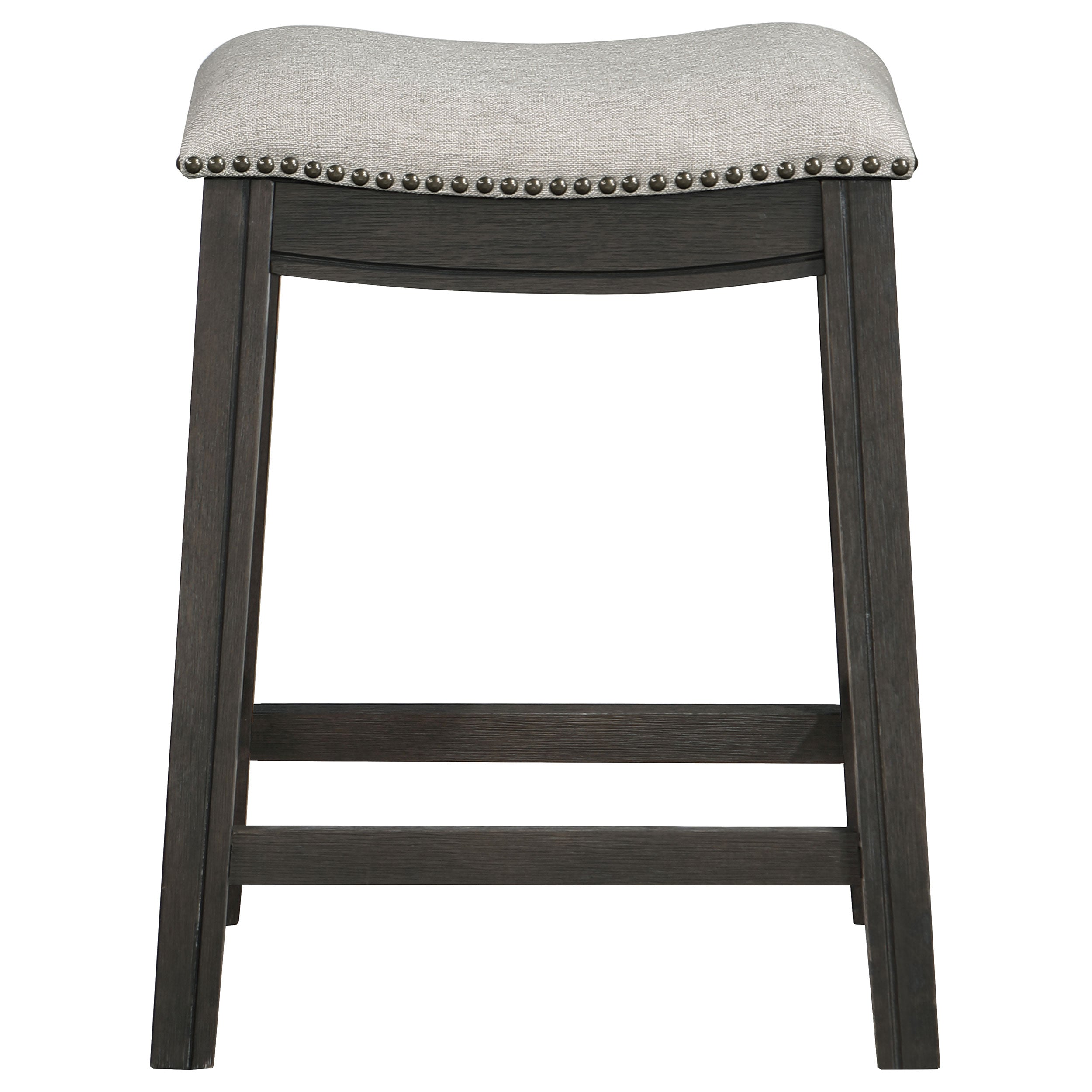Elliston Backless Counter Stool Dark Grey (set Of 2) - MyWaynesHome #