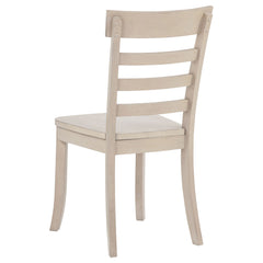 Orrison Ladder Back Dining Side Chair Linen (set Of 2)