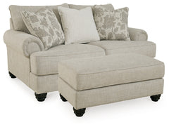 Asanti Loveseat and Ottoman