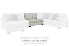 Lowder Armless Loveseat