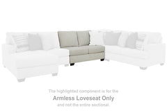 Lowder Armless Loveseat
