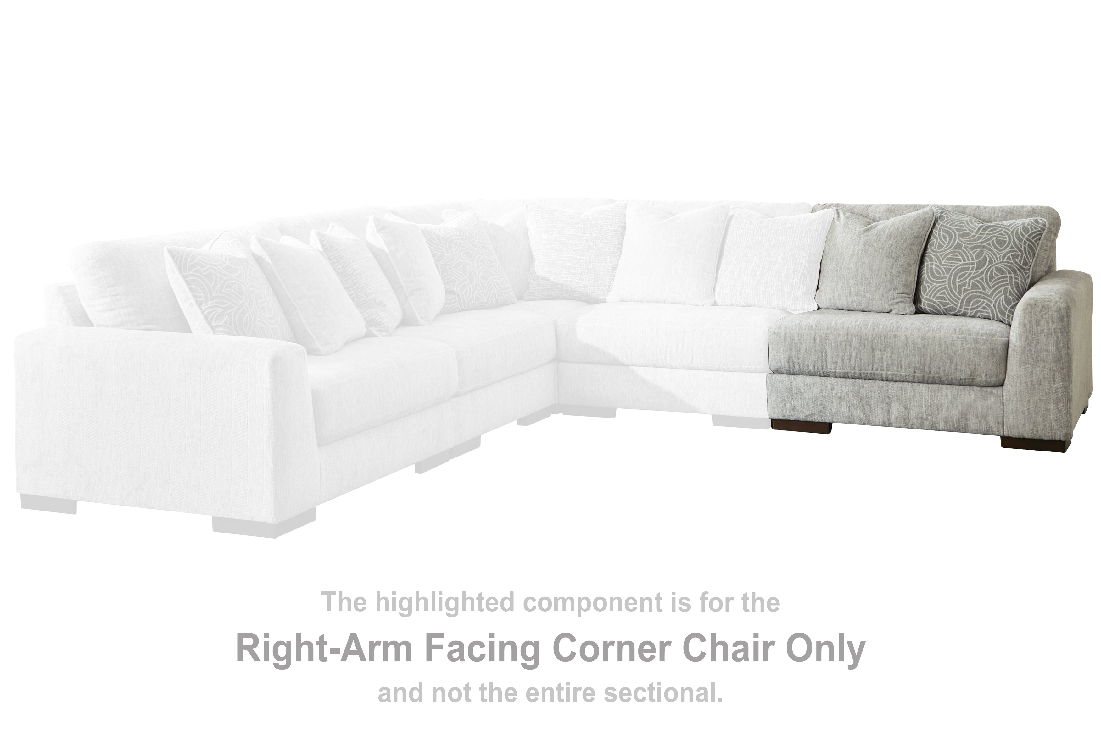 Regent Park Right-Arm Facing Corner Chair
