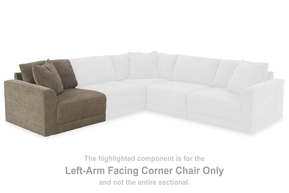 Raeanna Left-Arm Facing Corner Chair
