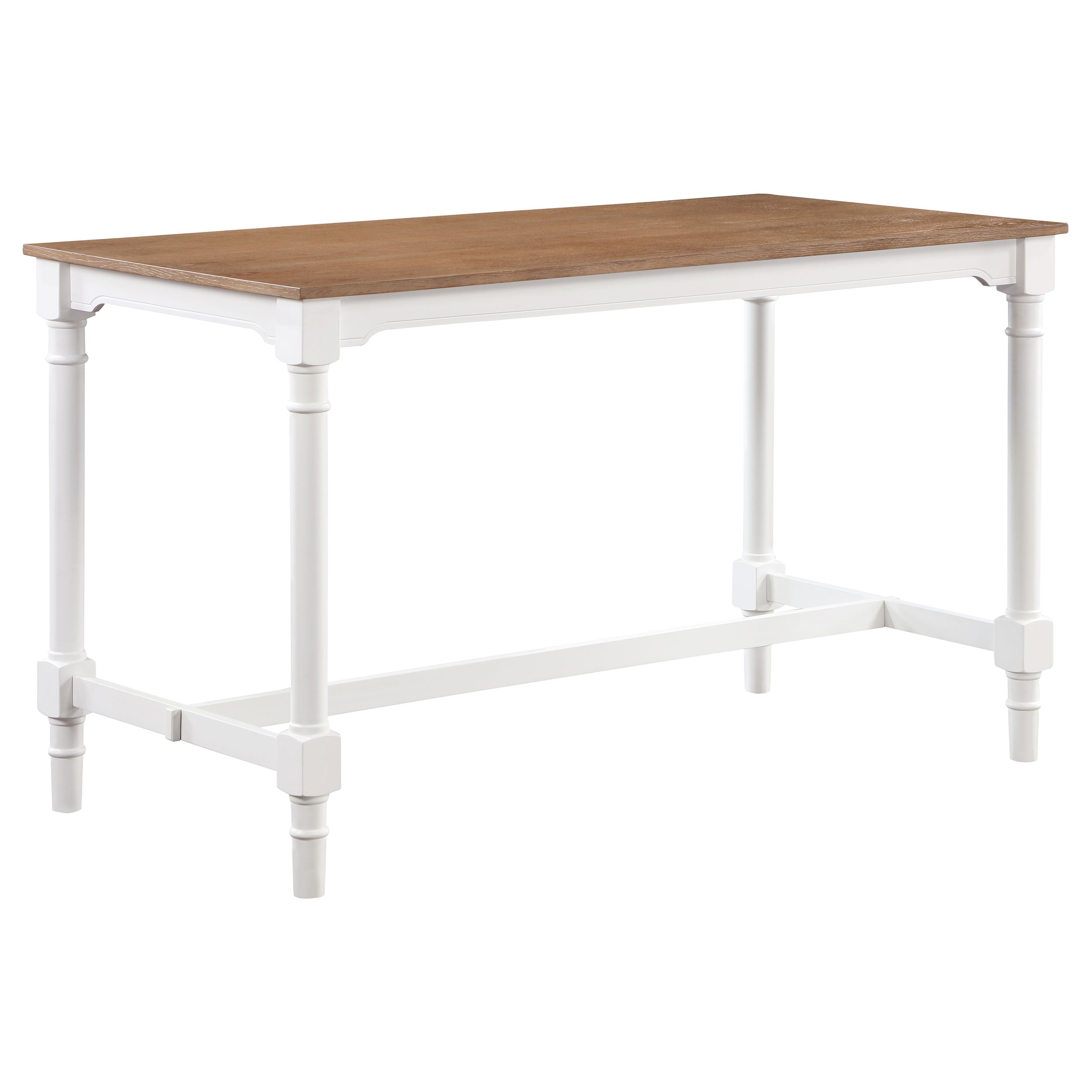 Martina 5-piece Rectangular Counter Height Dining Set White - MyWaynesHome #