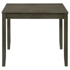 Parkwood 5-piece Square Dining Table Set Charcoal - MyWaynesHome #