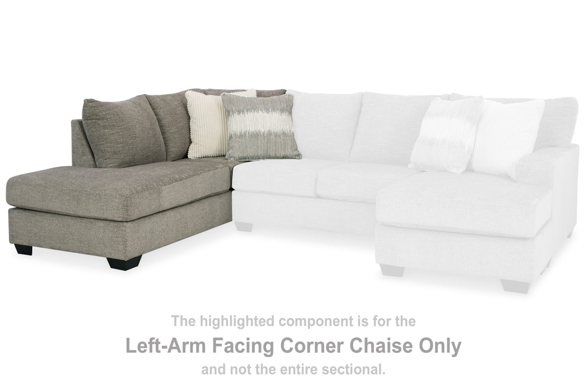 Creswell Left-Arm Facing Corner Chaise