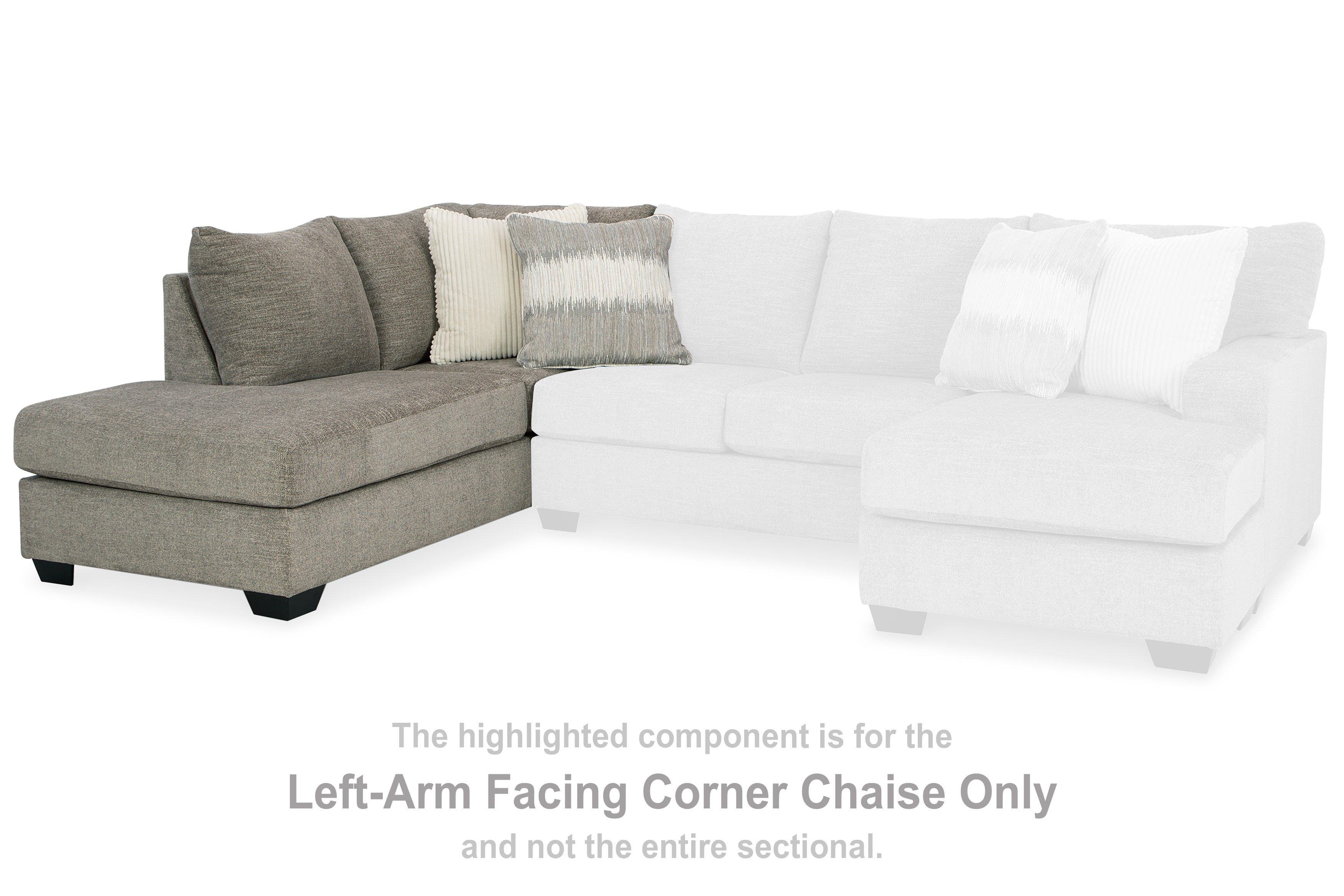 Creswell Left-Arm Facing Corner Chaise