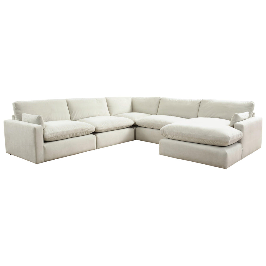 Sophie 5-Piece Sectional with Chaise - MyWaynesHome #