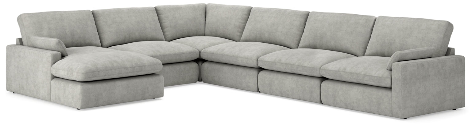 Sophie 6-Piece Sectional with Chaise - MyWaynesHome #