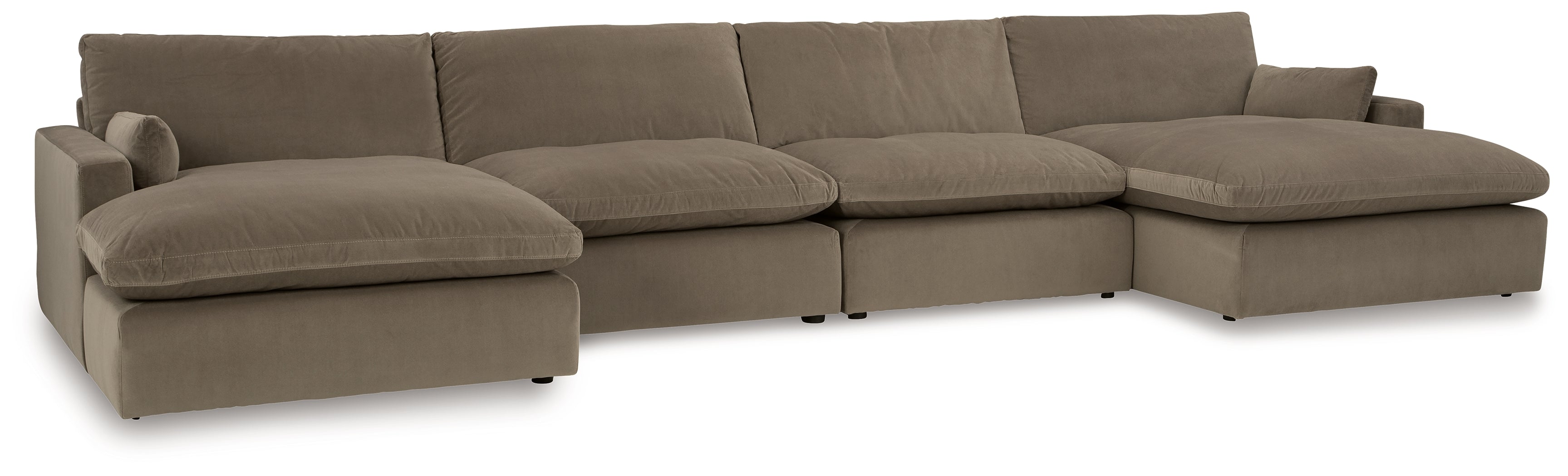 Sophie 4-Piece Sectional with Double Chaise - MyWaynesHome #