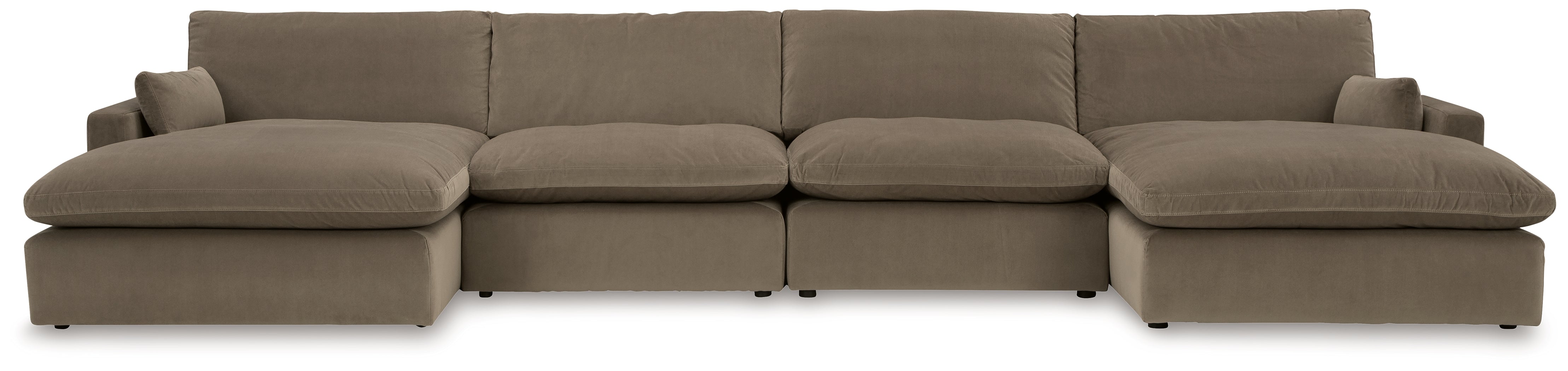 Sophie 4-Piece Sectional with Double Chaise - MyWaynesHome #