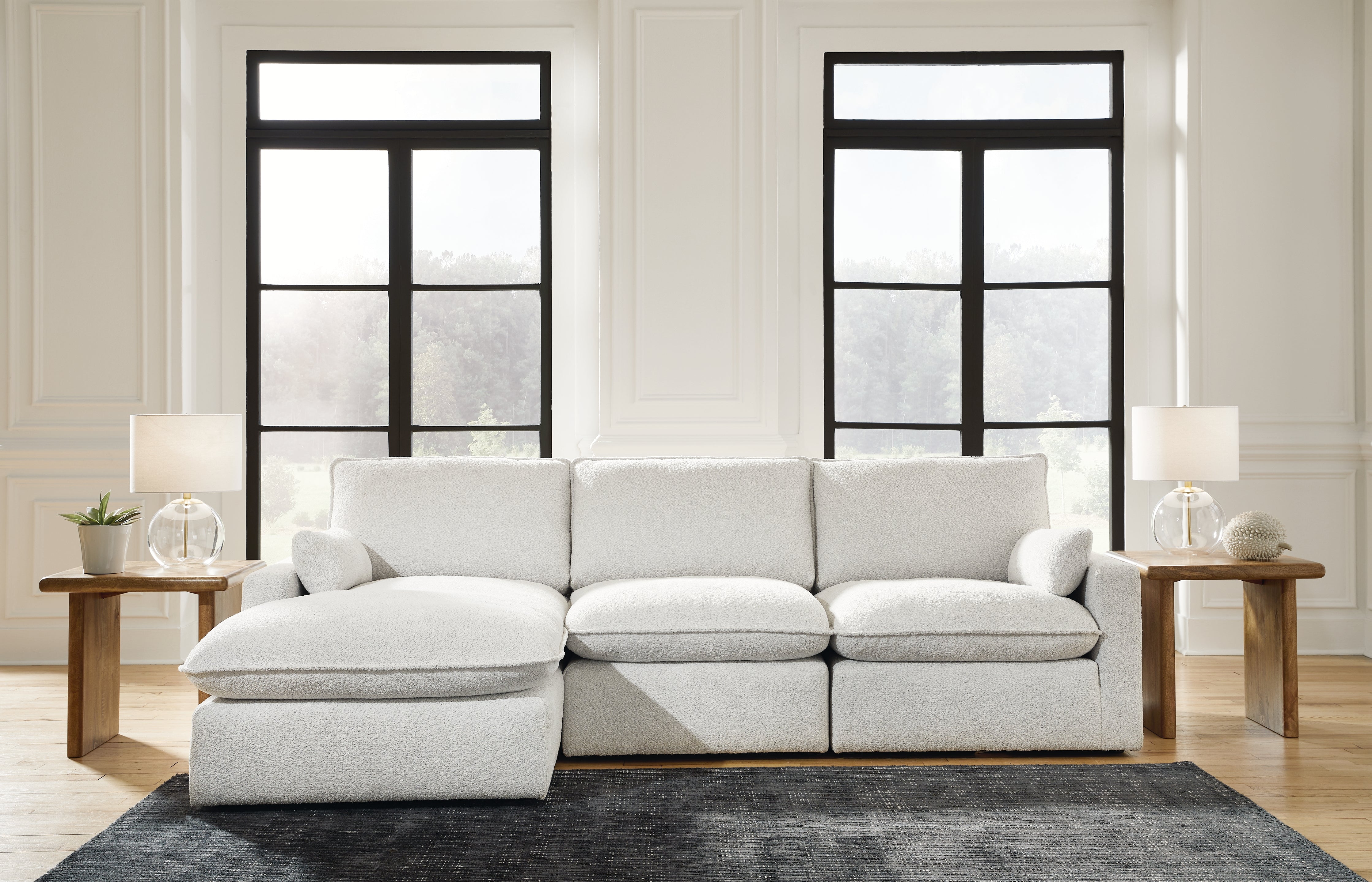 Gimma 3-Piece Sectional Sofa with Chaise