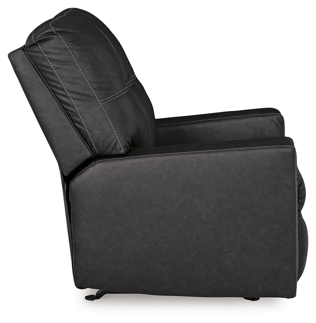 Barlin Mills Recliner and Oversized Accent Ottoman