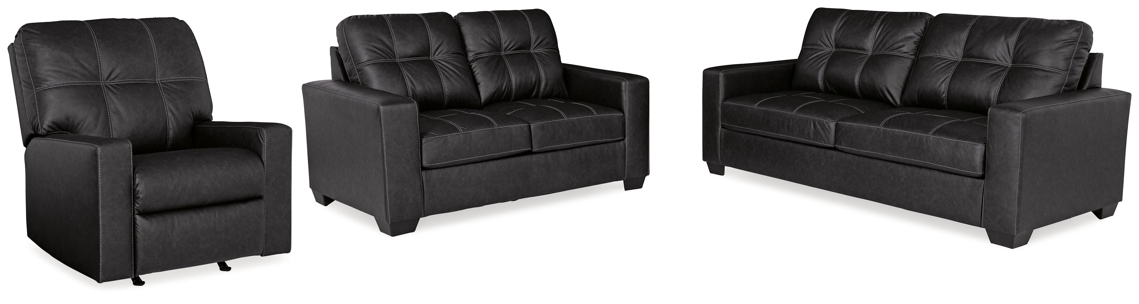 Barlin Mills Sofa, Loveseat and Recliner - MyWaynesHome #
