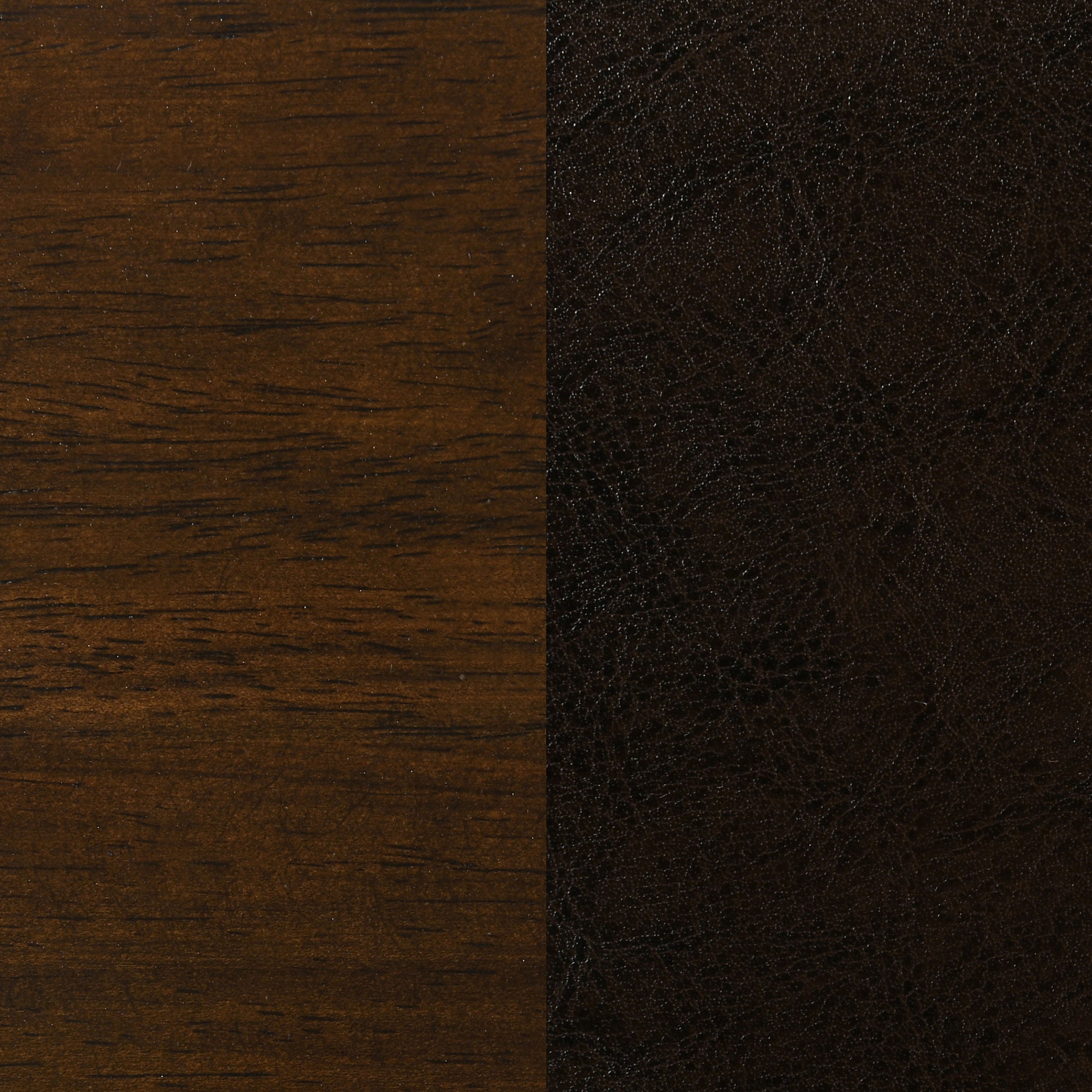 Murphy Wood Pub Height Swivel Bar Chair Dark Brown - MyWaynesHome #