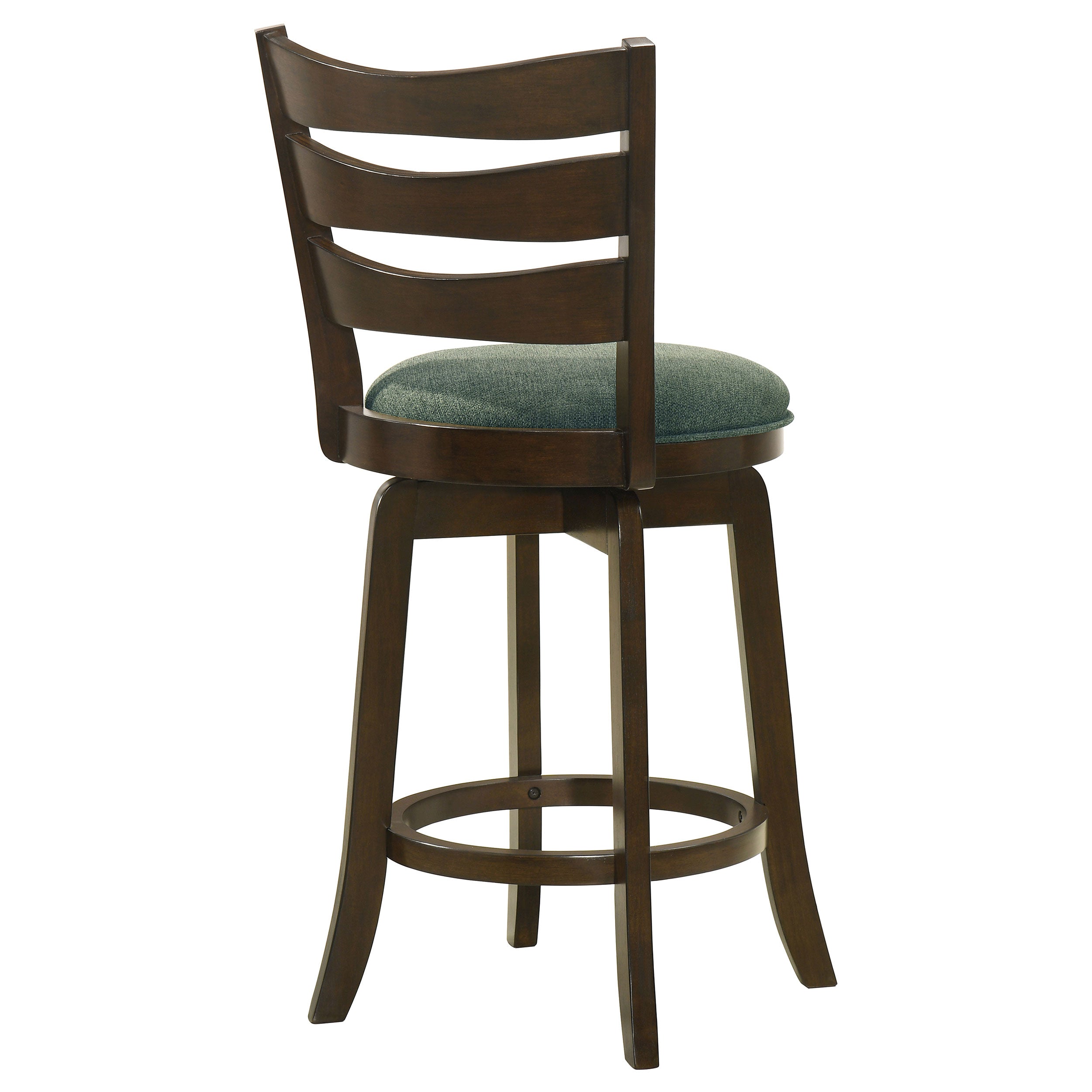 Murphy Wood Counter Height Swivel Bar Chair Hunter Green - MyWaynesHome #