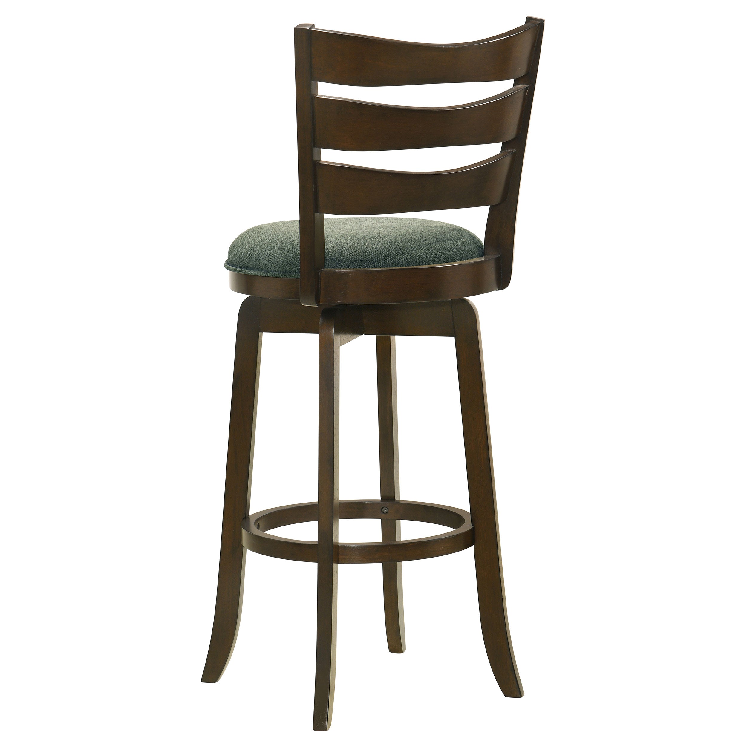 Murphy Wood Pub Height Swivel Bar Chair Hunter Green - MyWaynesHome #