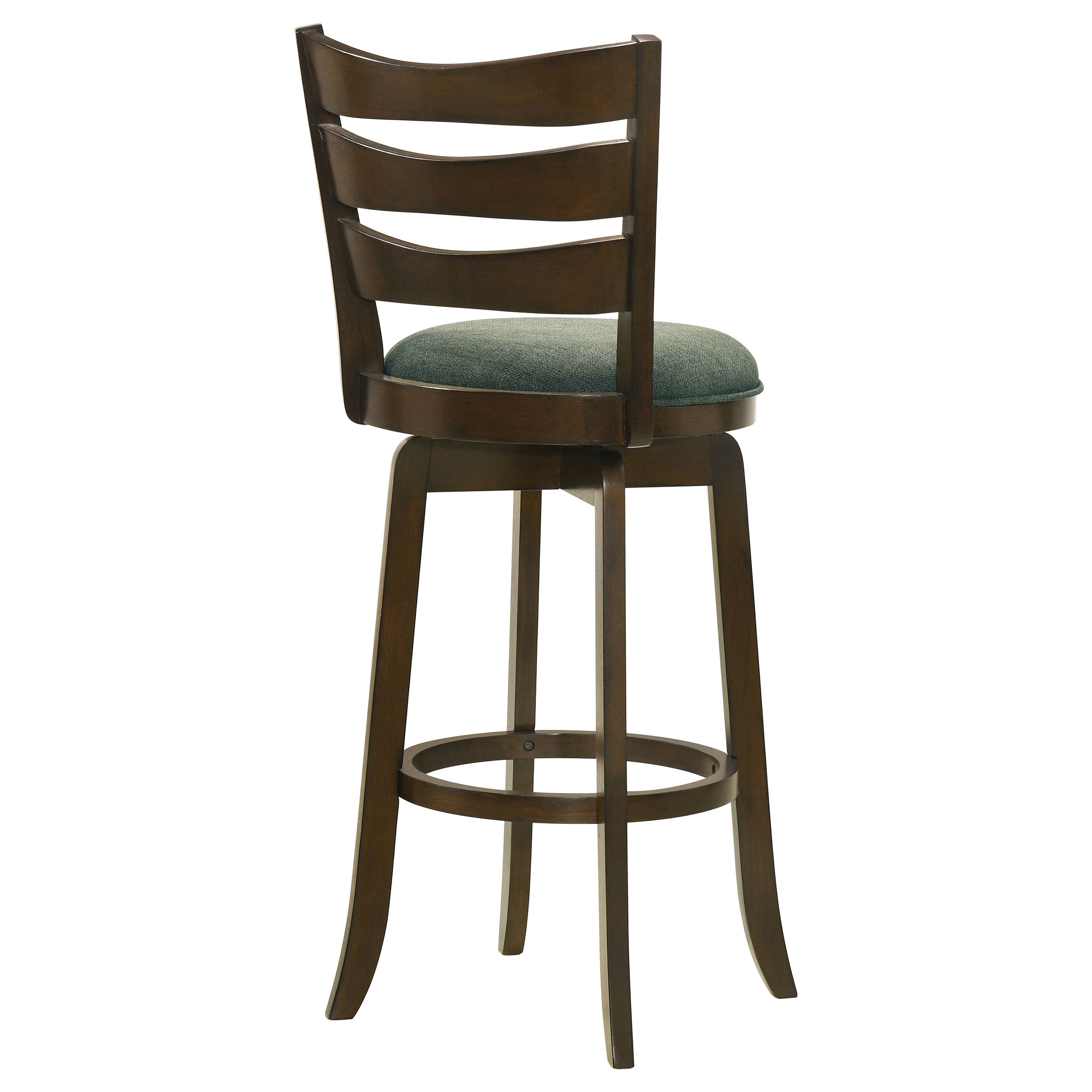 Murphy Wood Pub Height Swivel Bar Chair Hunter Green - MyWaynesHome #