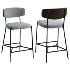 Elison Counter Height Bar Stool Grey (set Of 2) - MyWaynesHome #