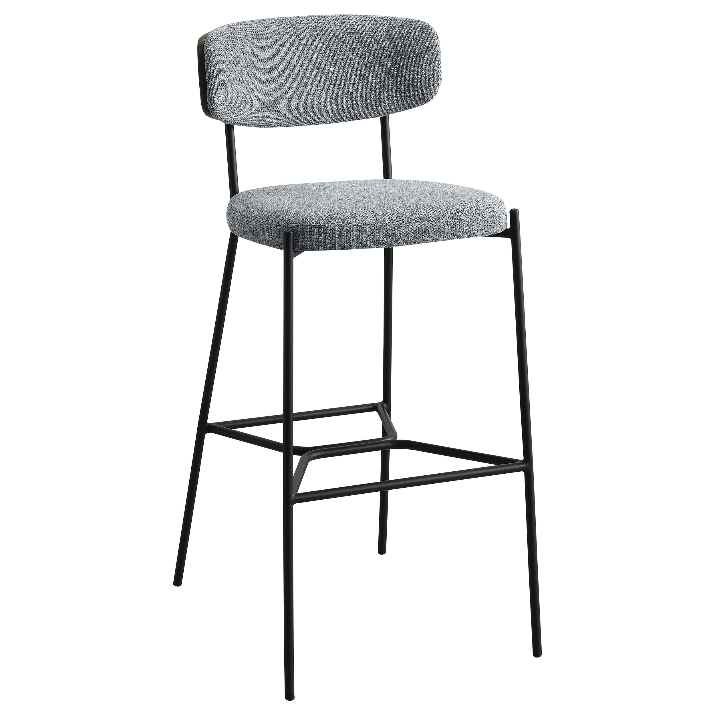 Elison Pub Height Bar Stool Grey (set Of 2) - MyWaynesHome #