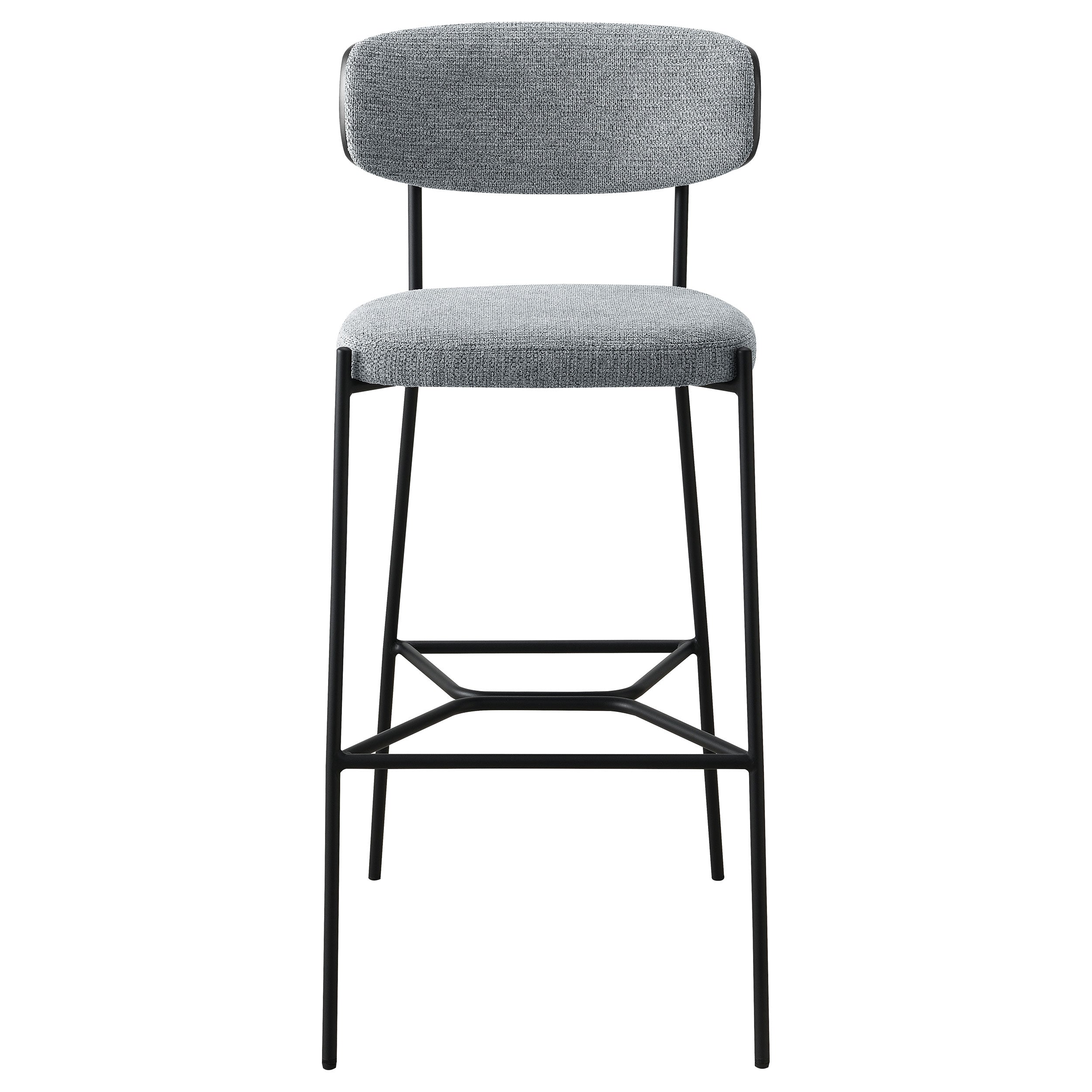 Elison Pub Height Bar Stool Grey (set Of 2) - MyWaynesHome #