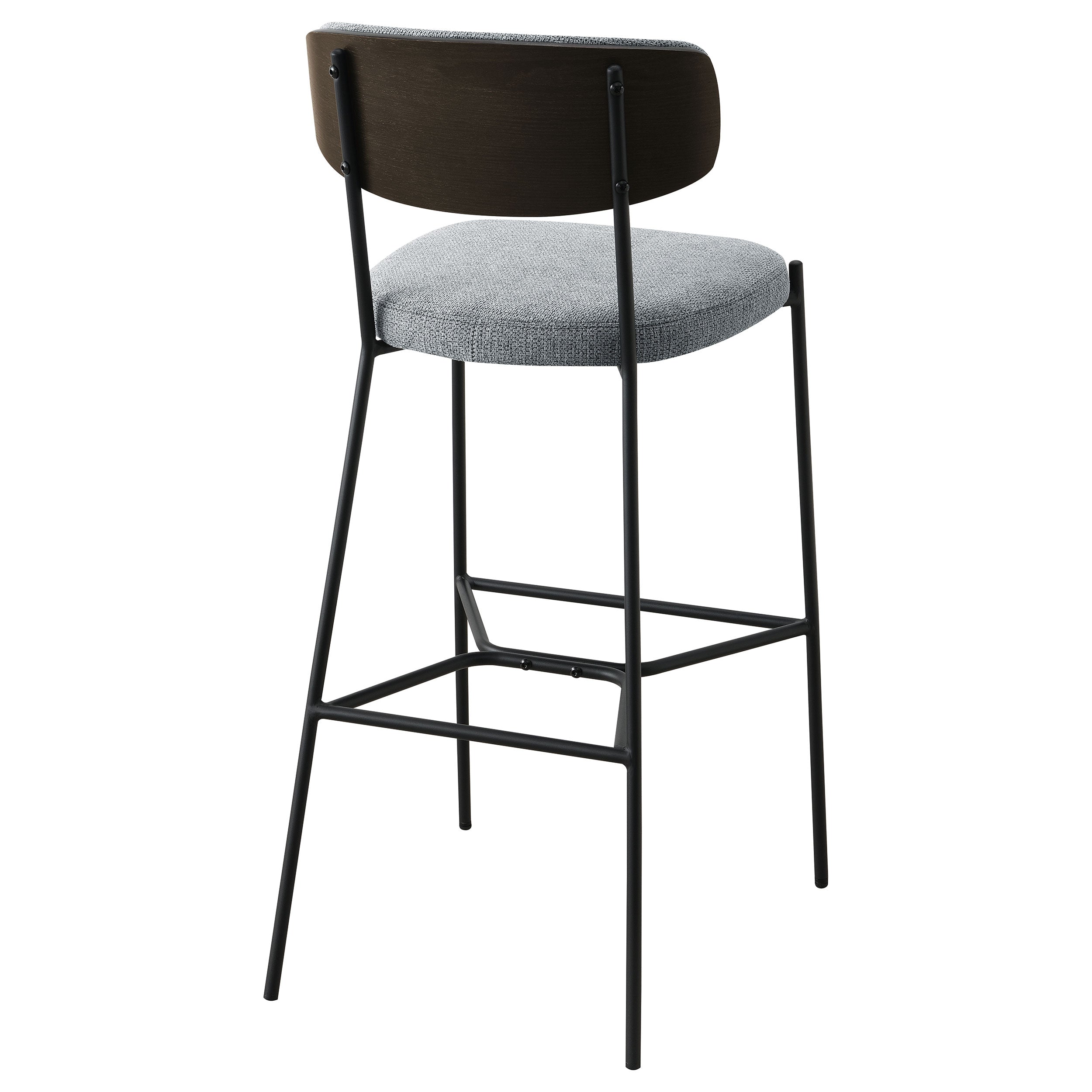 Elison Pub Height Bar Stool Grey (set Of 2) - MyWaynesHome #