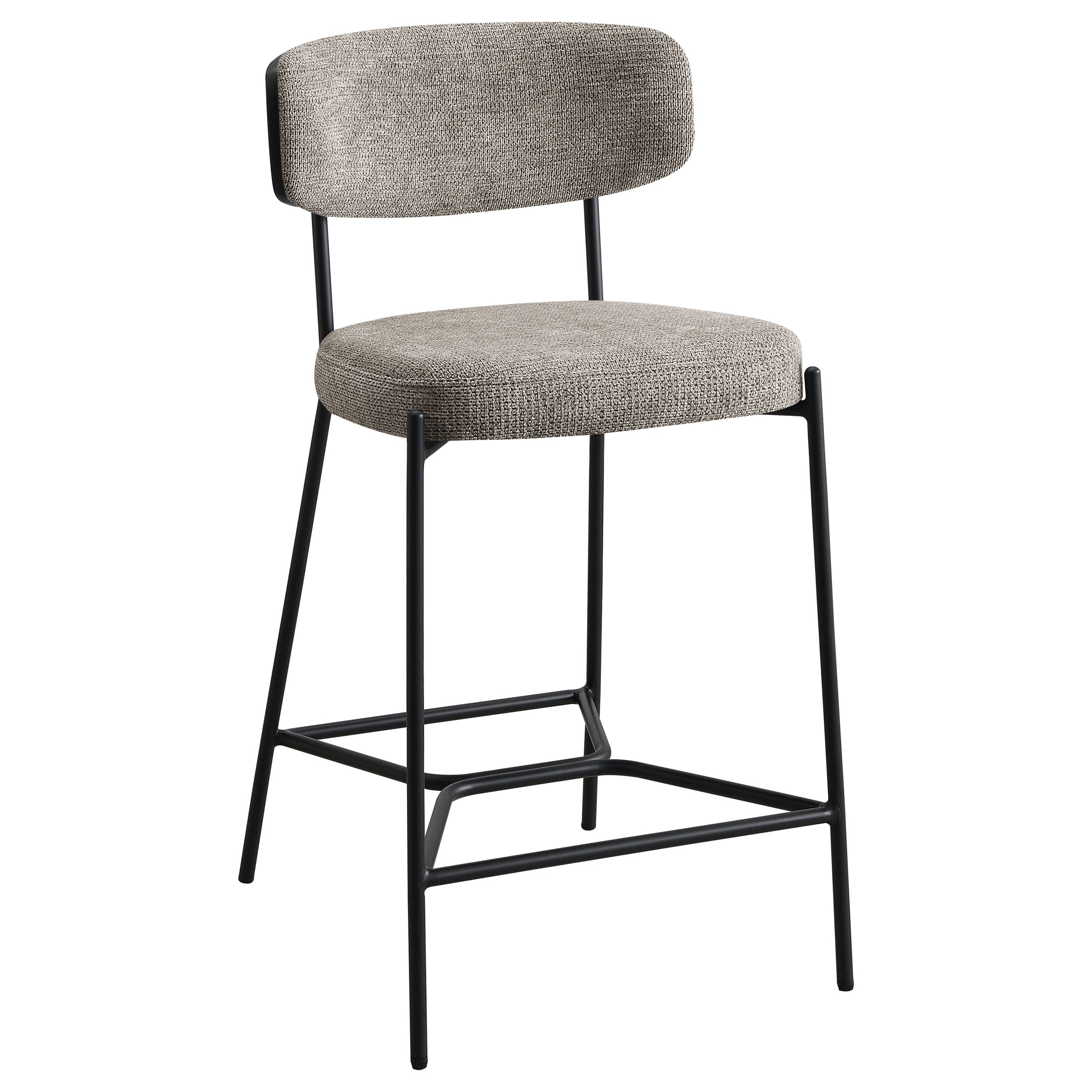 Elison Counter Height Bar Stool Light Brown (set Of 2) - MyWaynesHome #