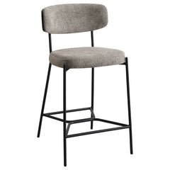 Elison Counter Height Bar Stool Light Brown (set Of 2) - MyWaynesHome #