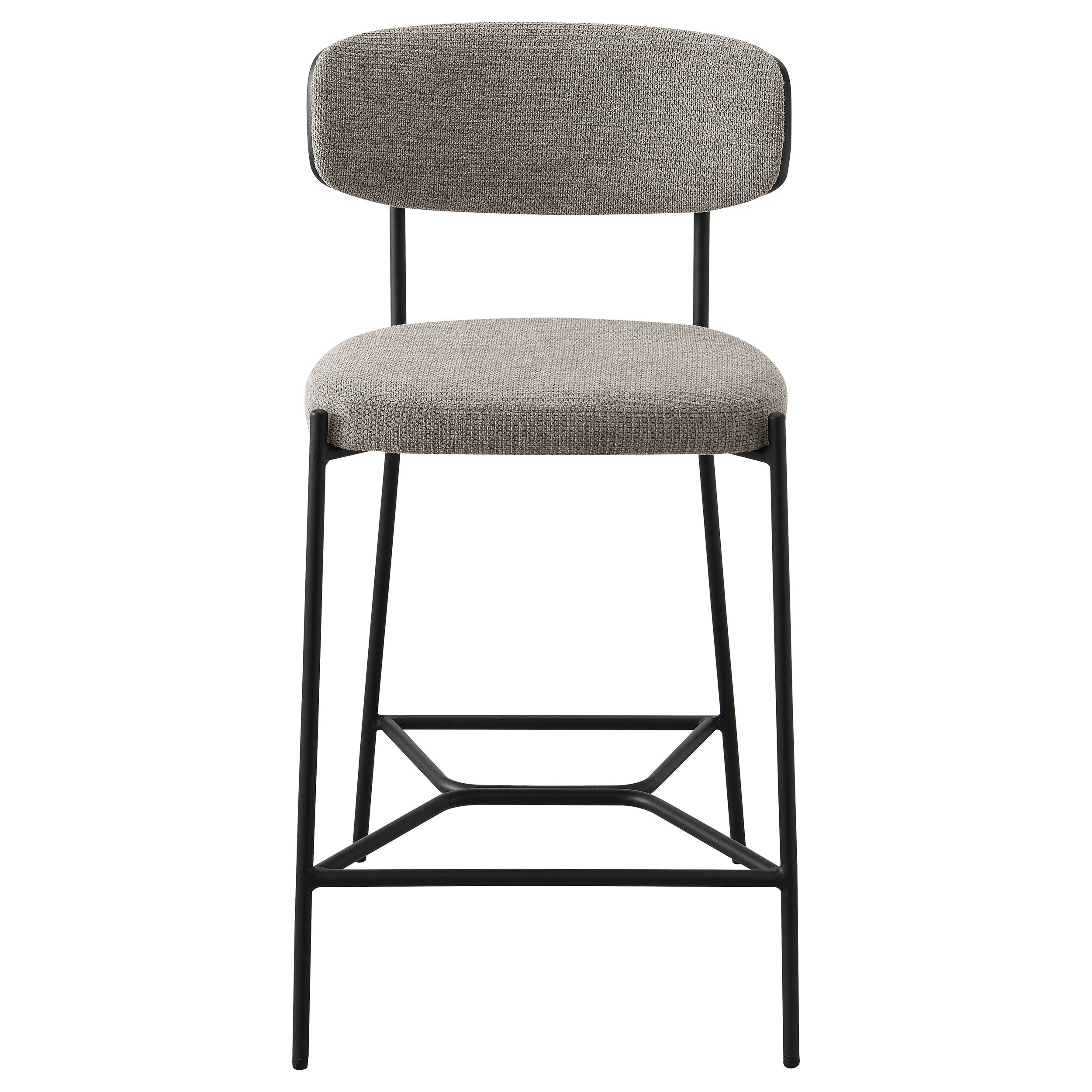 Elison Counter Height Bar Stool Light Brown (set Of 2) - MyWaynesHome #