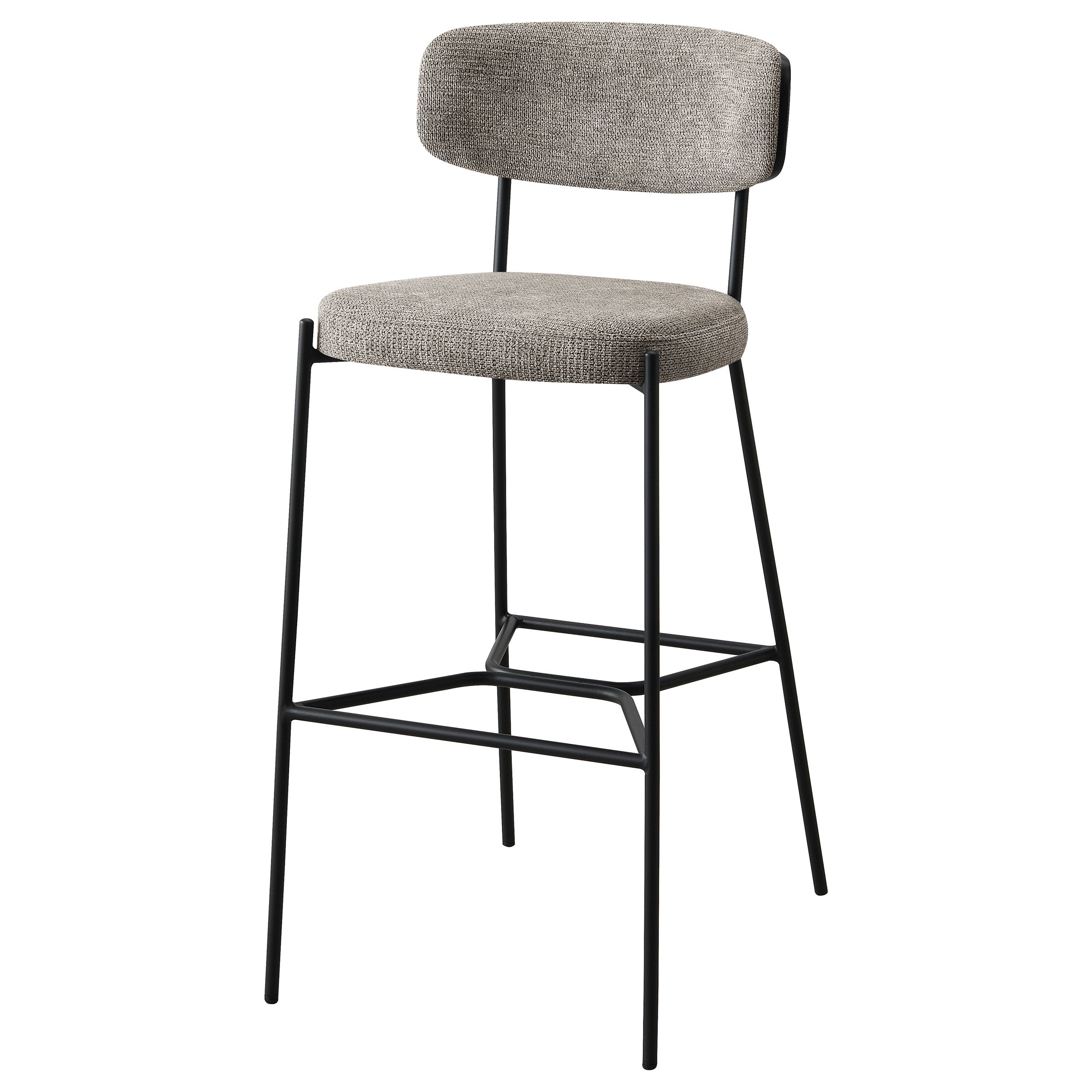 Elison Pub Height Bar Stool Light Brown (set Of 2) - MyWaynesHome #