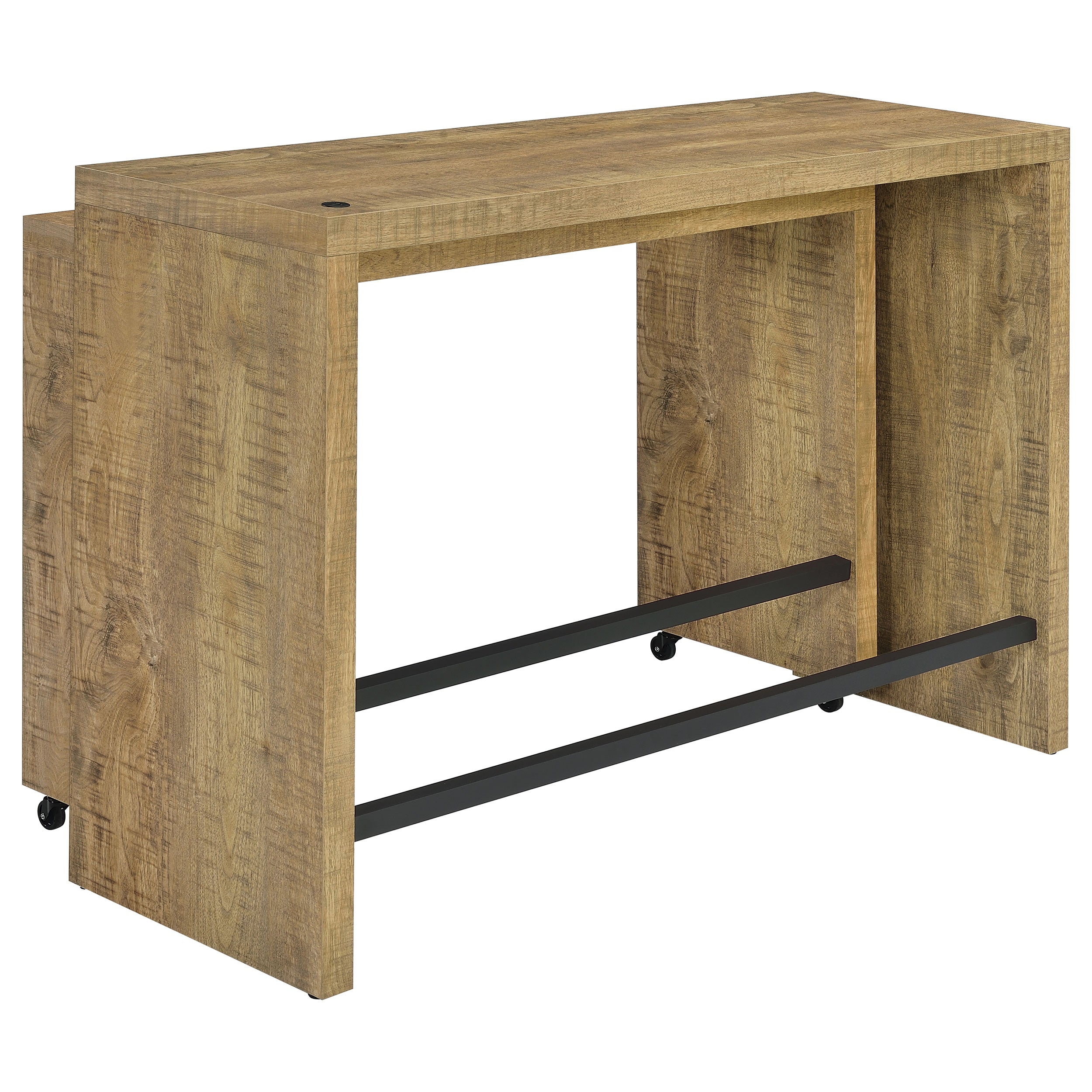 Davista 4-piece Counter Height Table Set Mango Brown - MyWaynesHome #