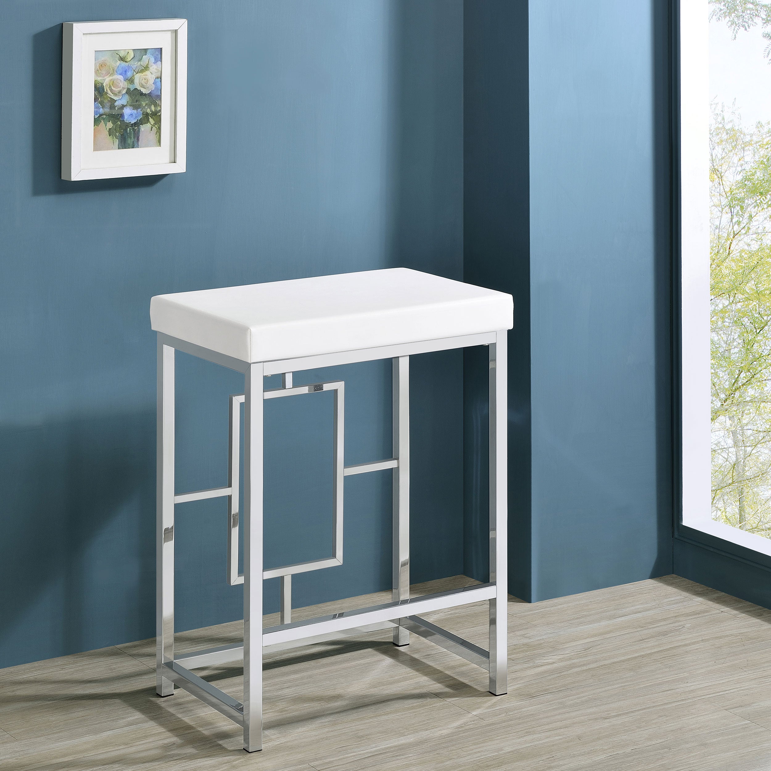 Jackson 4-piece Multipurpose Counter Height Table Set White - MyWaynesHome #