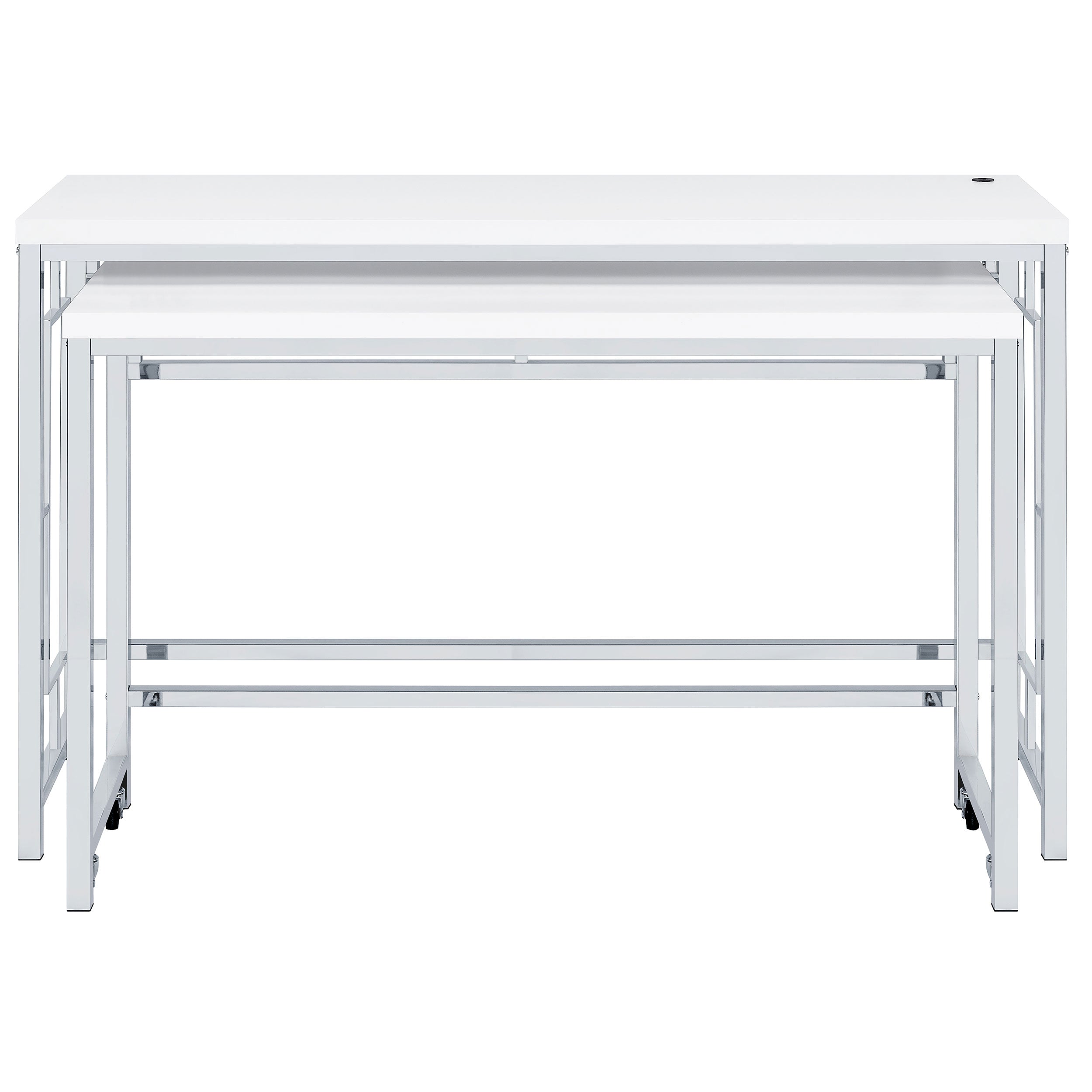 Jackson 4-piece Multipurpose Counter Height Table Set White - MyWaynesHome #