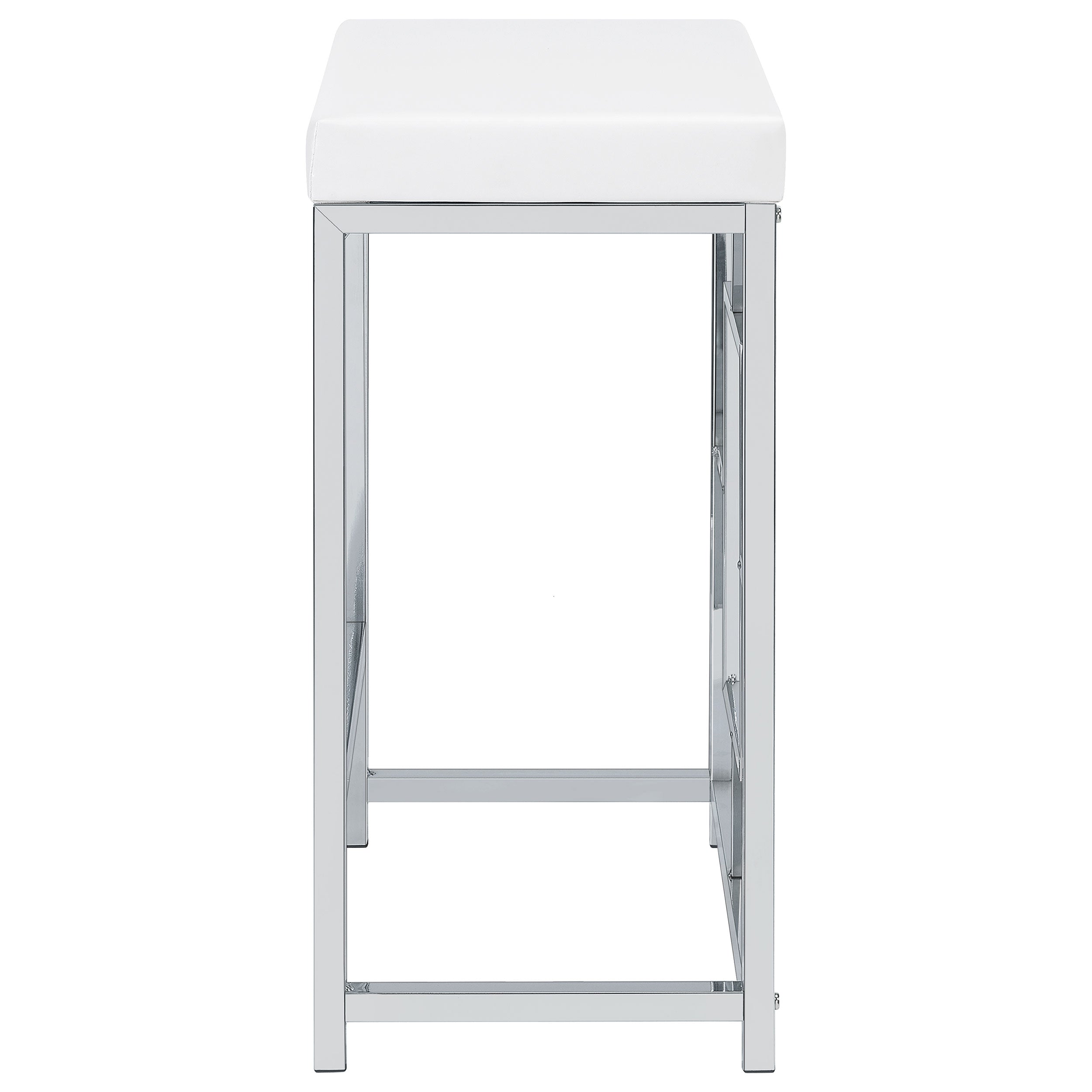 Jackson 4-piece Multipurpose Counter Height Table Set White - MyWaynesHome #