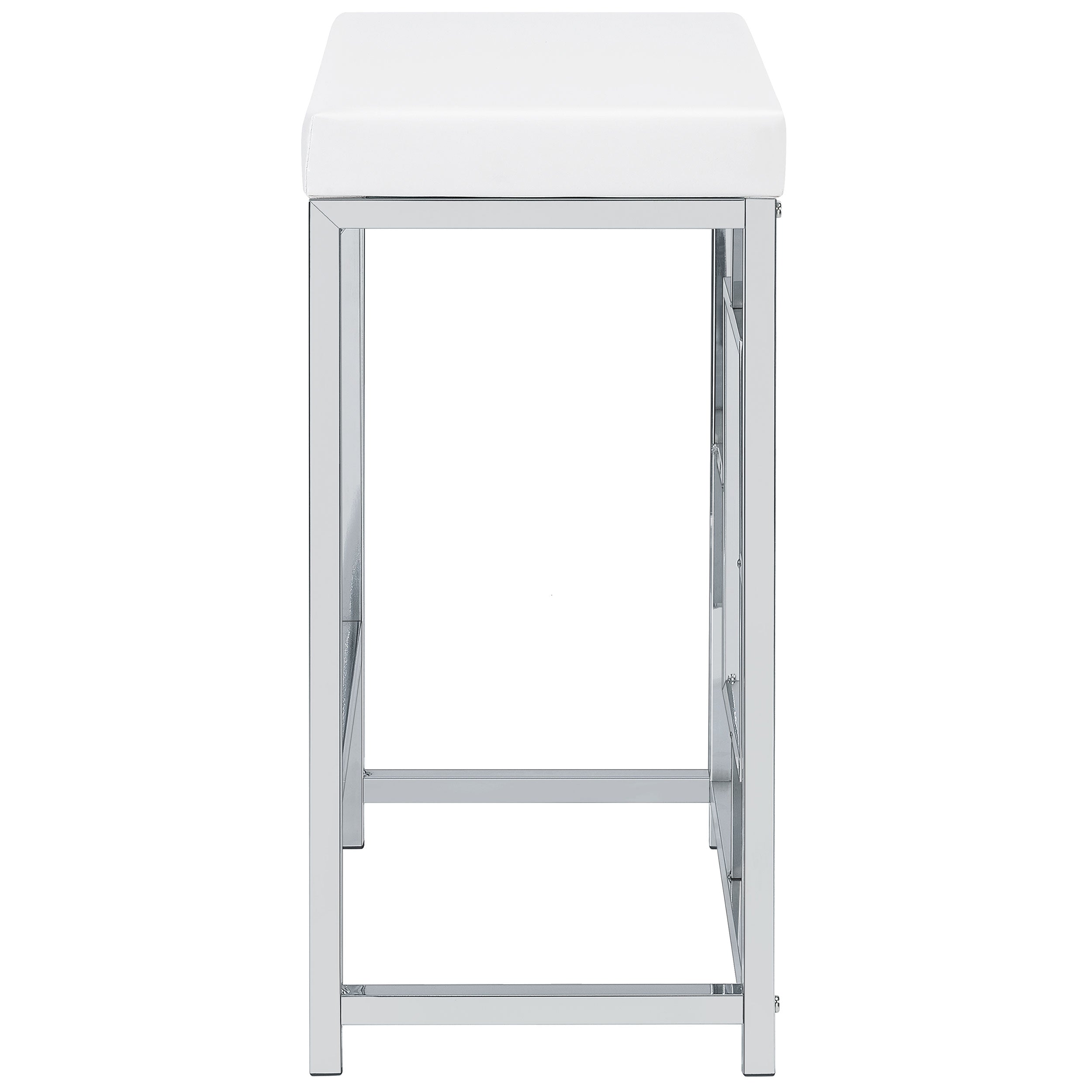 Jackson 5-piece Multipurpose Counter Height Table Set White - MyWaynesHome #