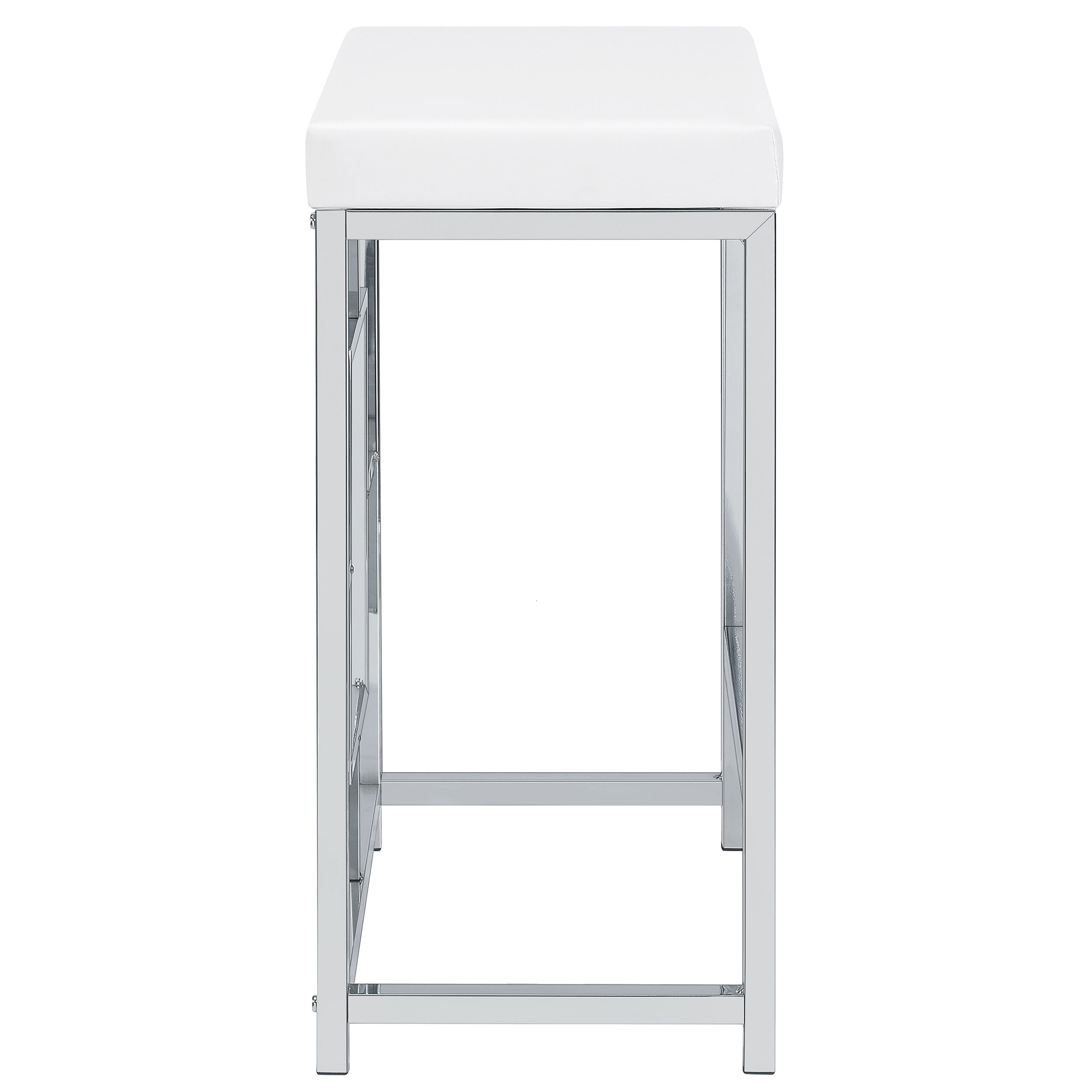 Jackson 5-piece Multipurpose Counter Height Table Set White - MyWaynesHome #
