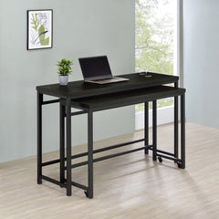 Hawes 4-piece Multipurpose Counter Height Table Set Black - MyWaynesHome #