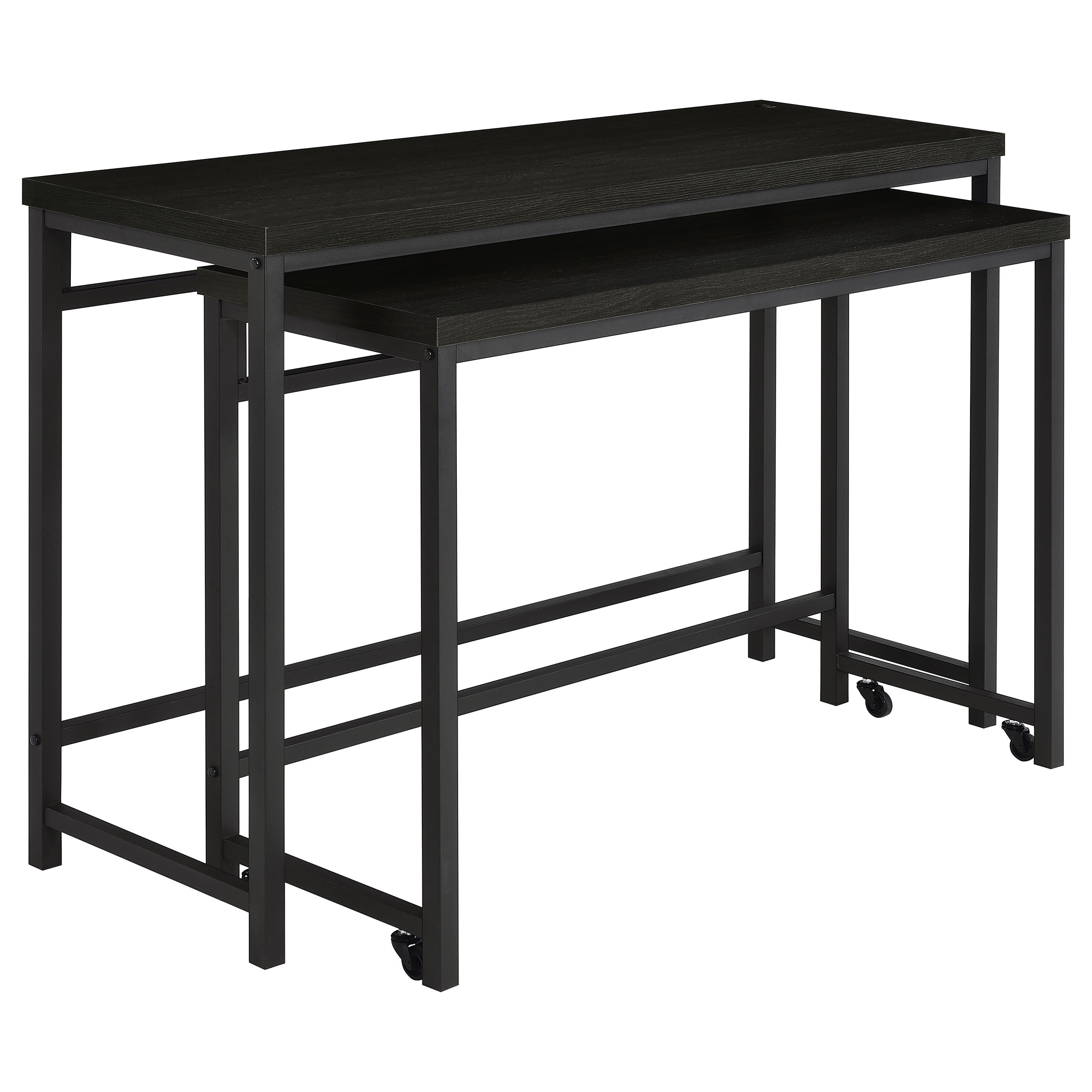 Hawes 4-piece Multipurpose Counter Height Table Set Black - MyWaynesHome #