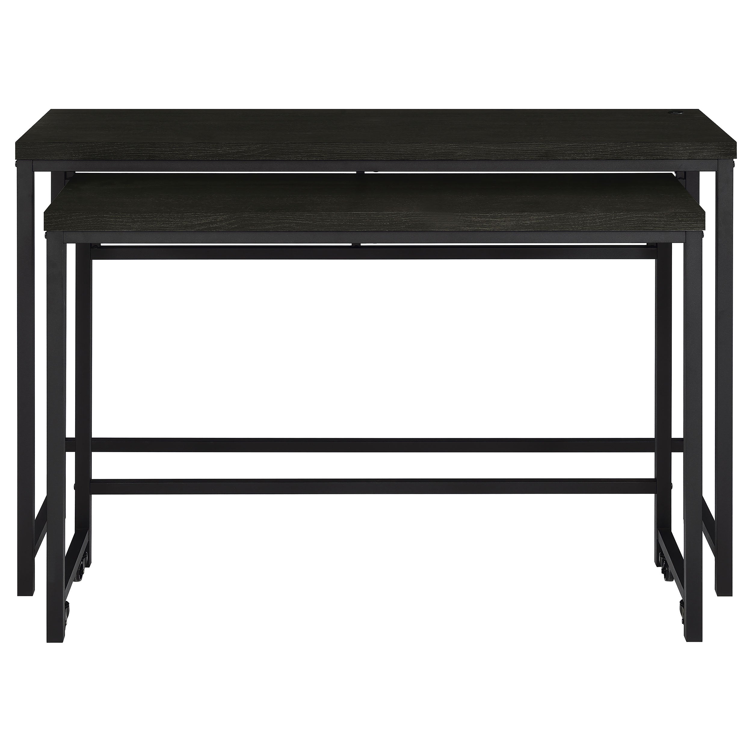 Hawes 4-piece Multipurpose Counter Height Table Set Black - MyWaynesHome #