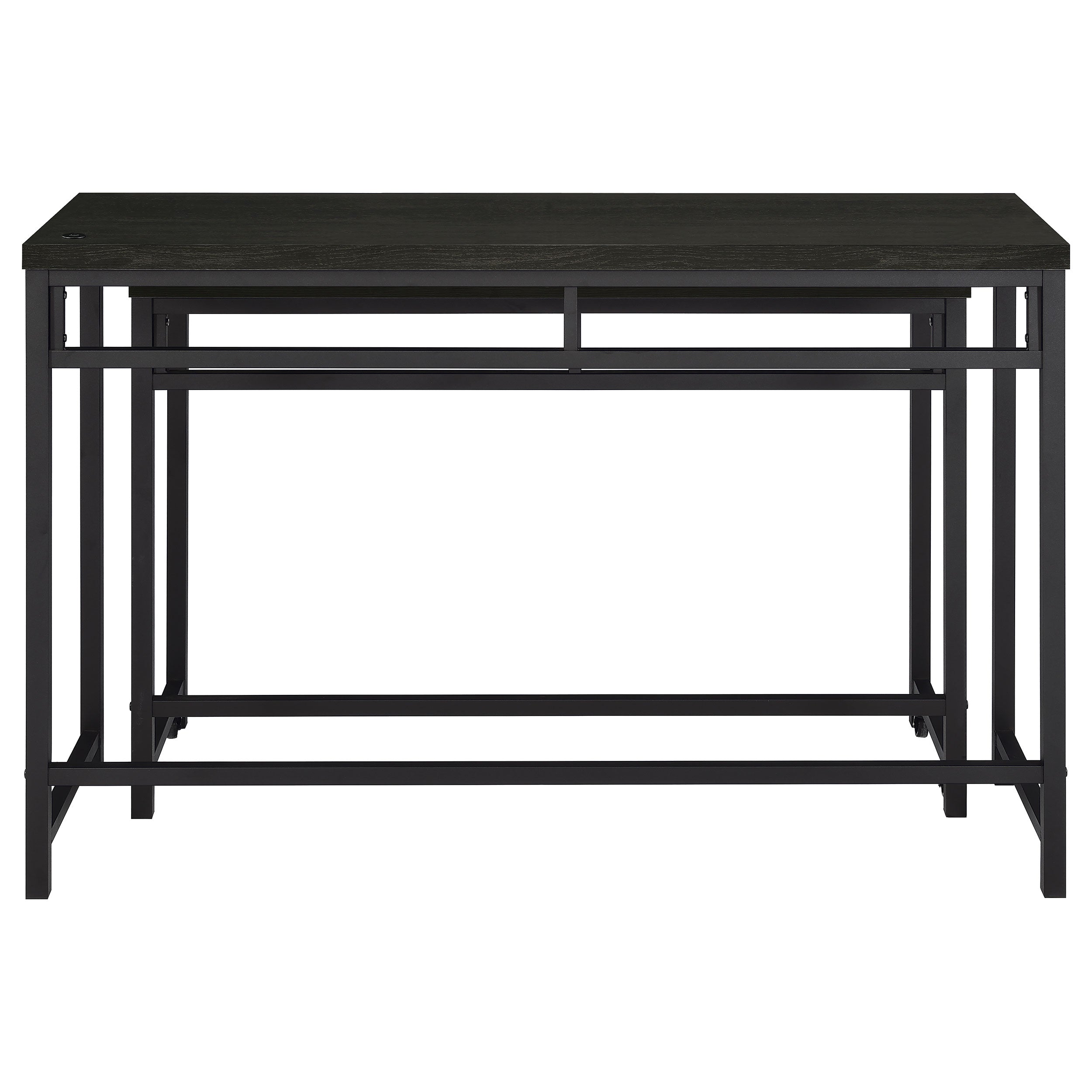 Hawes 4-piece Multipurpose Counter Height Table Set Black - MyWaynesHome #